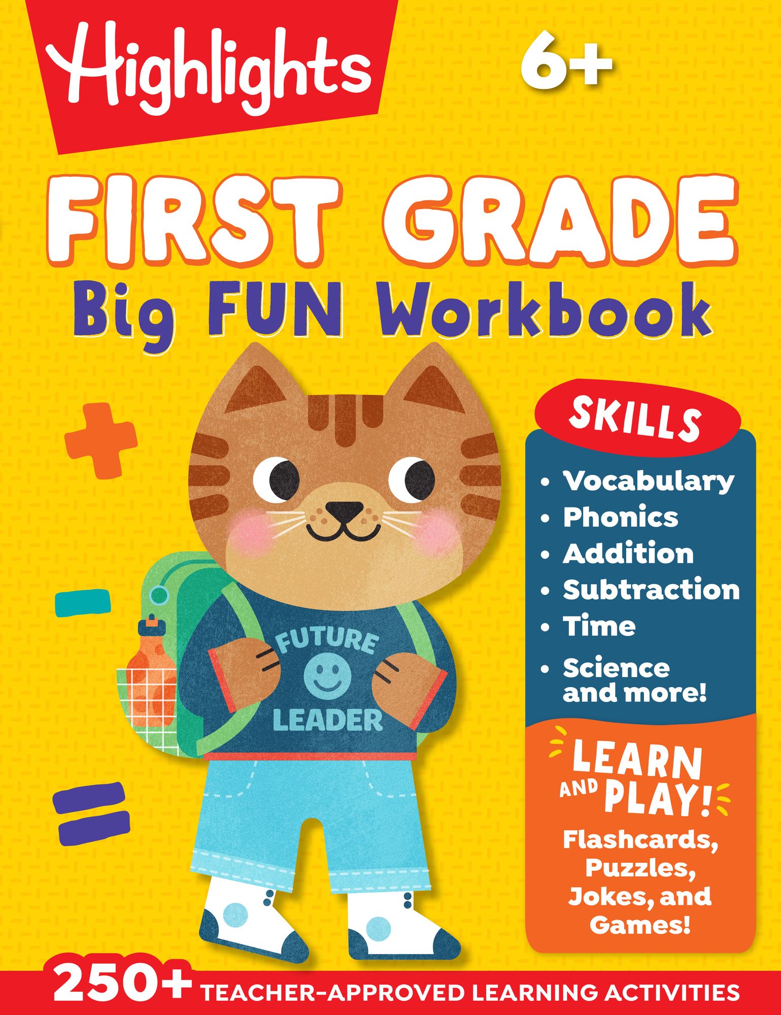 First Grade Big Fun Workbook: First Grade Workbook with 256 Pages of Activities for Reading Comprehension, Math, Science and More to Build Essential Skills