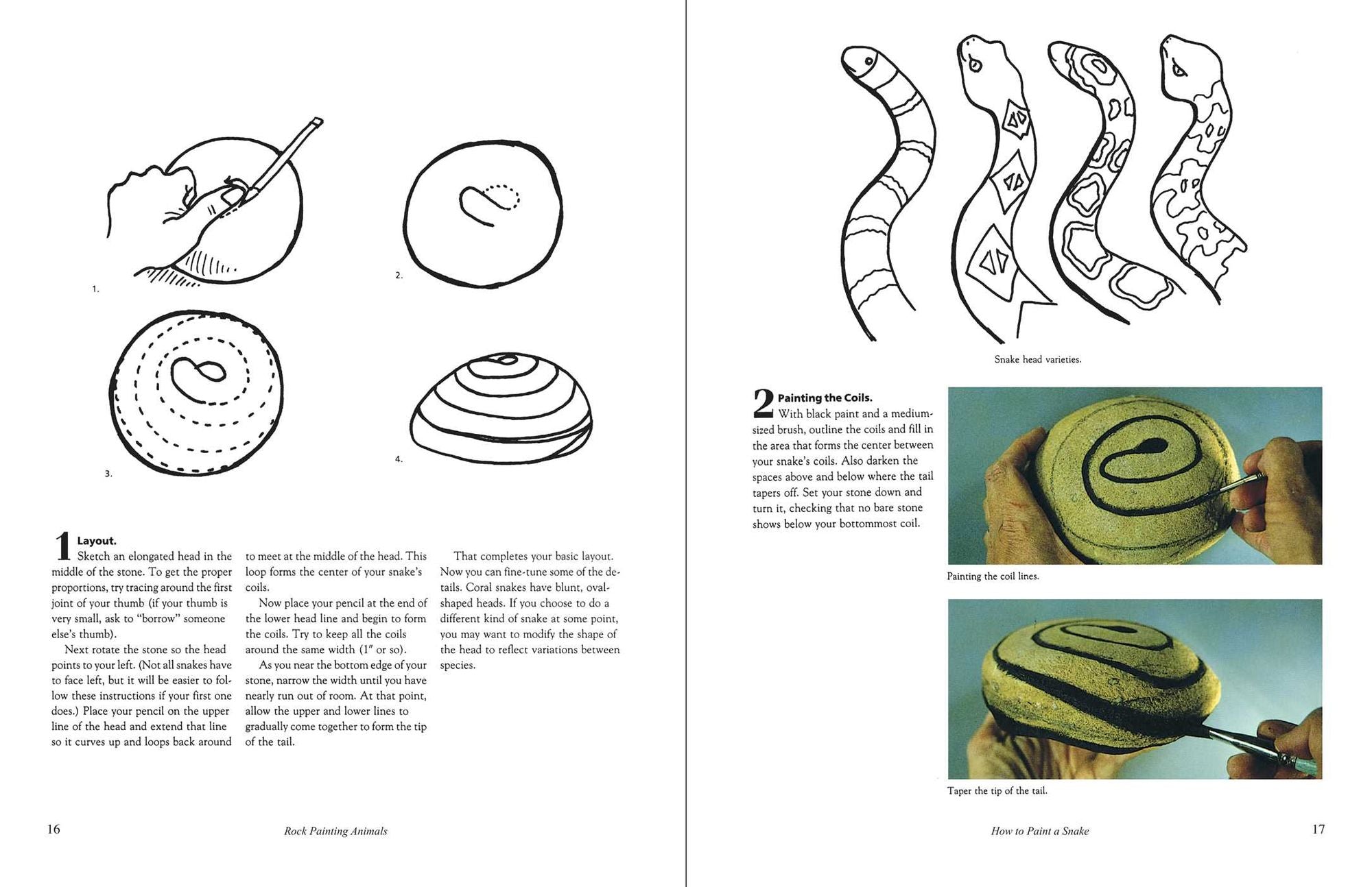 Rock Painting Animals: Step-by-Step Instructions, Techniques, and Ideas-20 Projects for Everyone!