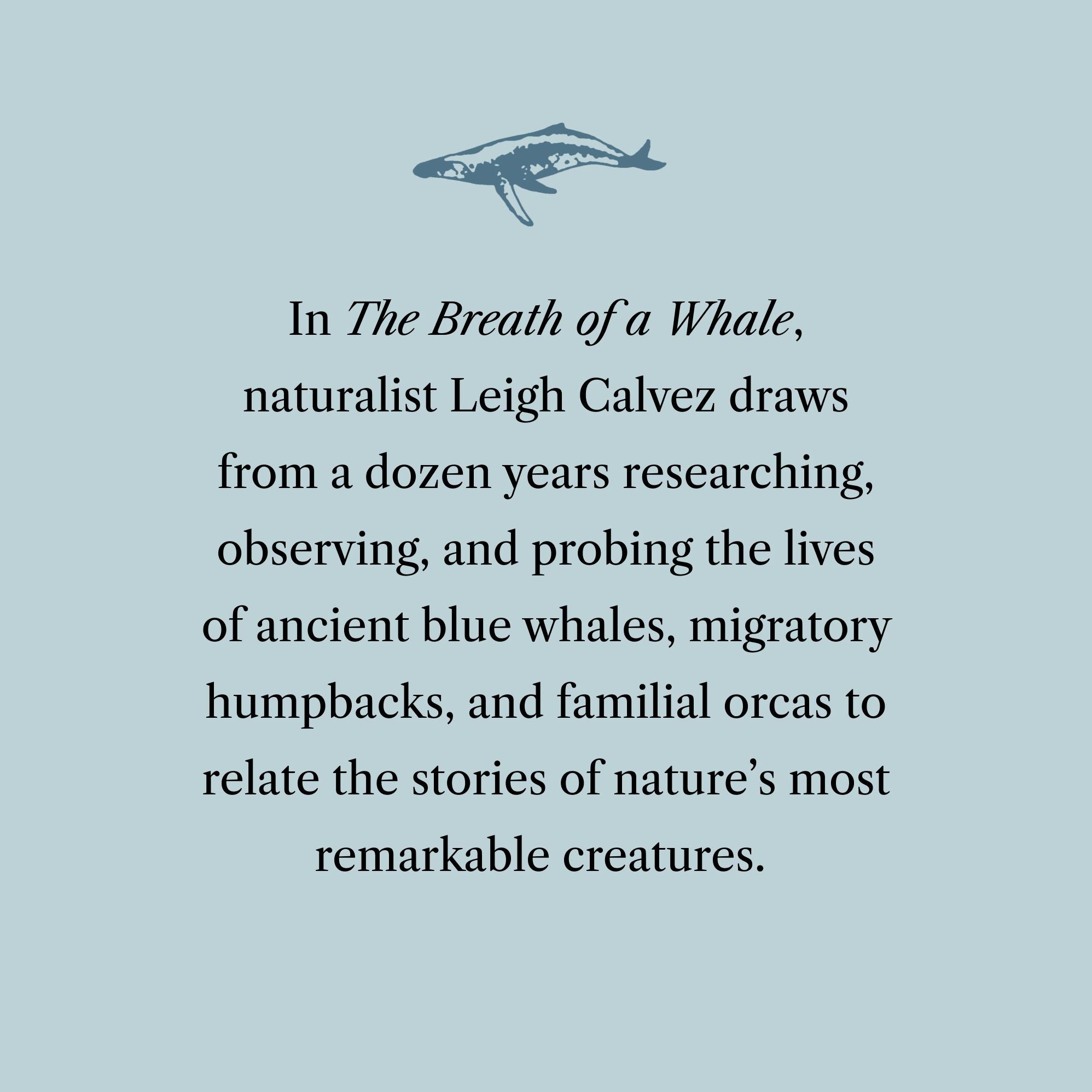 The Breath of a Whale: The Science and Spirit of Pacific Ocean Giants