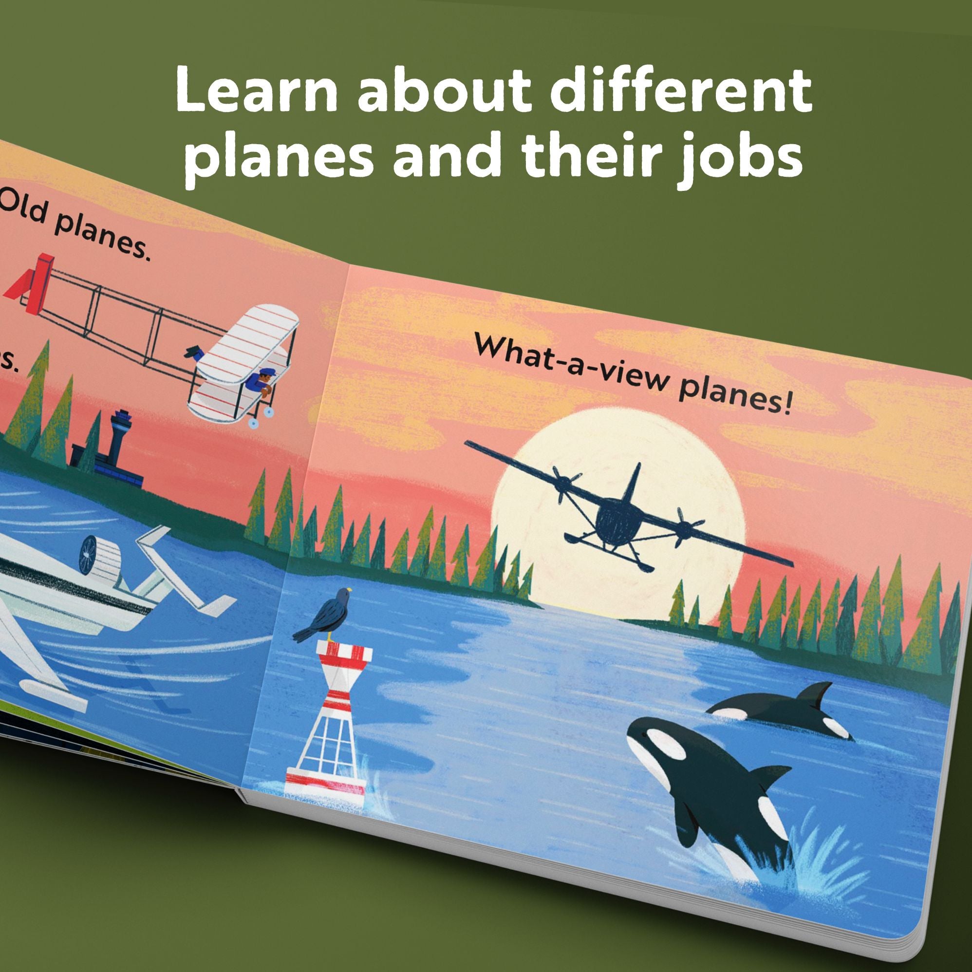 Go, Planes, Go!: A Plane Book for Toddlers 1-3