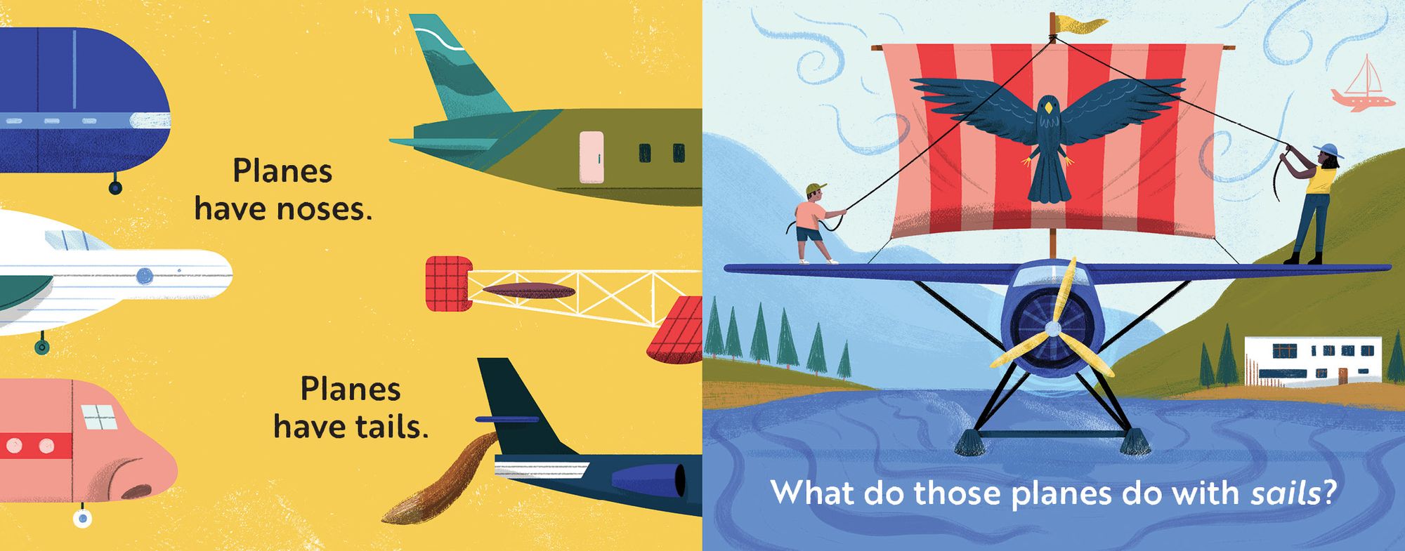 Go, Planes, Go!: A Plane Book for Toddlers 1-3