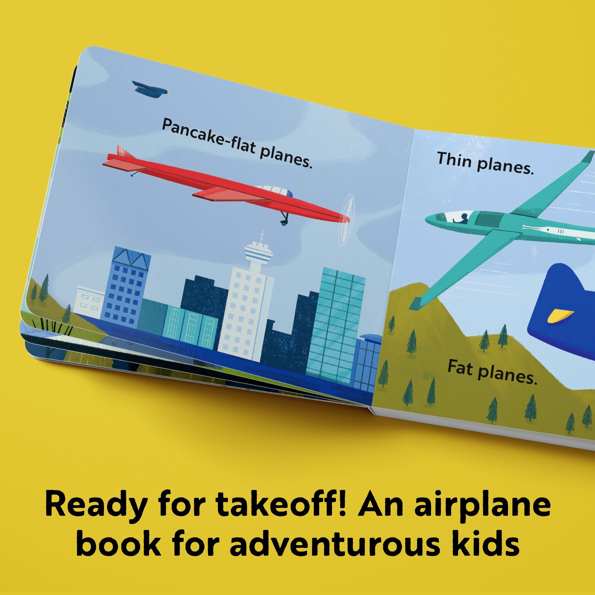 Go, Planes, Go!: A Plane Book for Toddlers 1-3