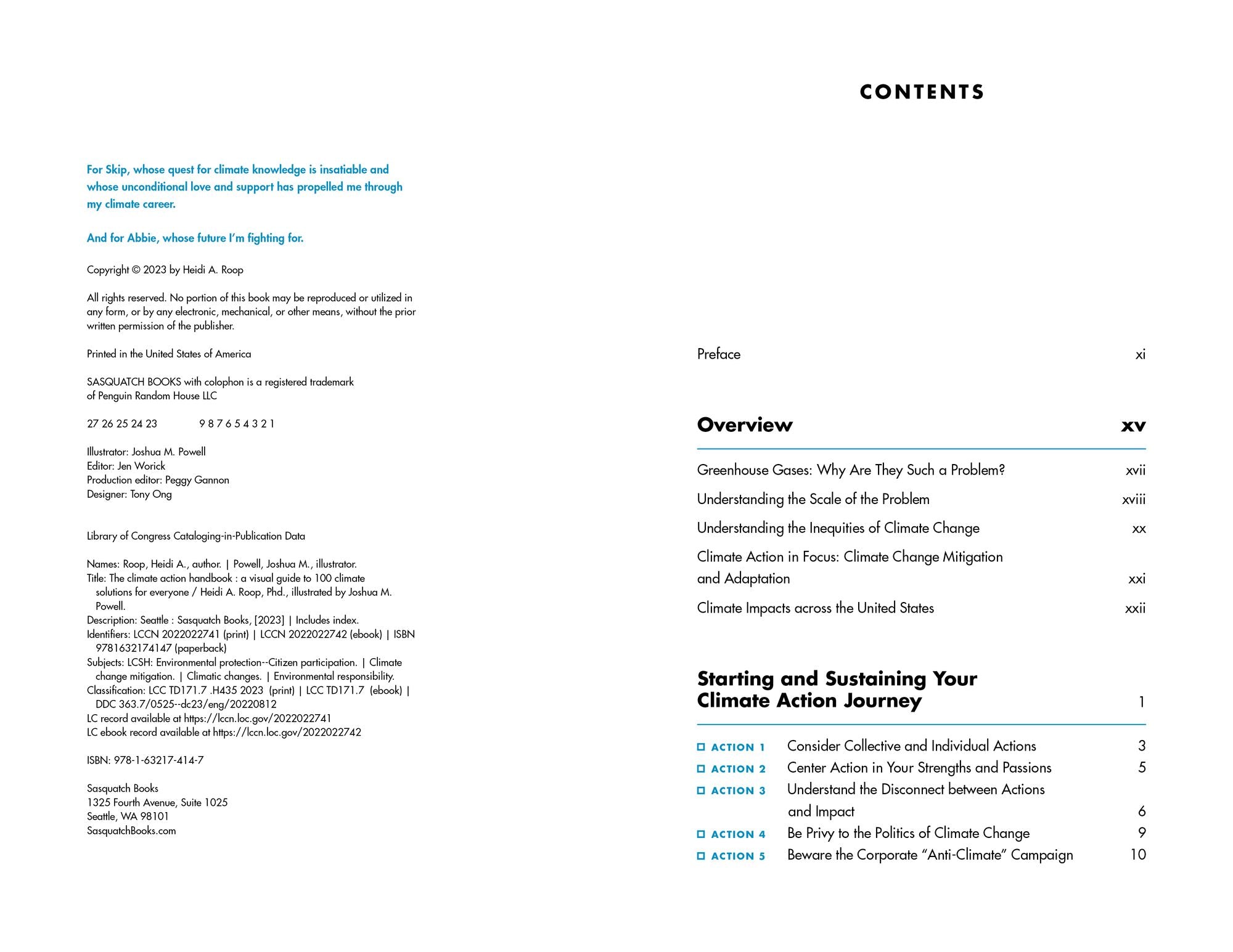 The Climate Action Handbook: A Visual Guide to 100 Climate Solutions for Everyone