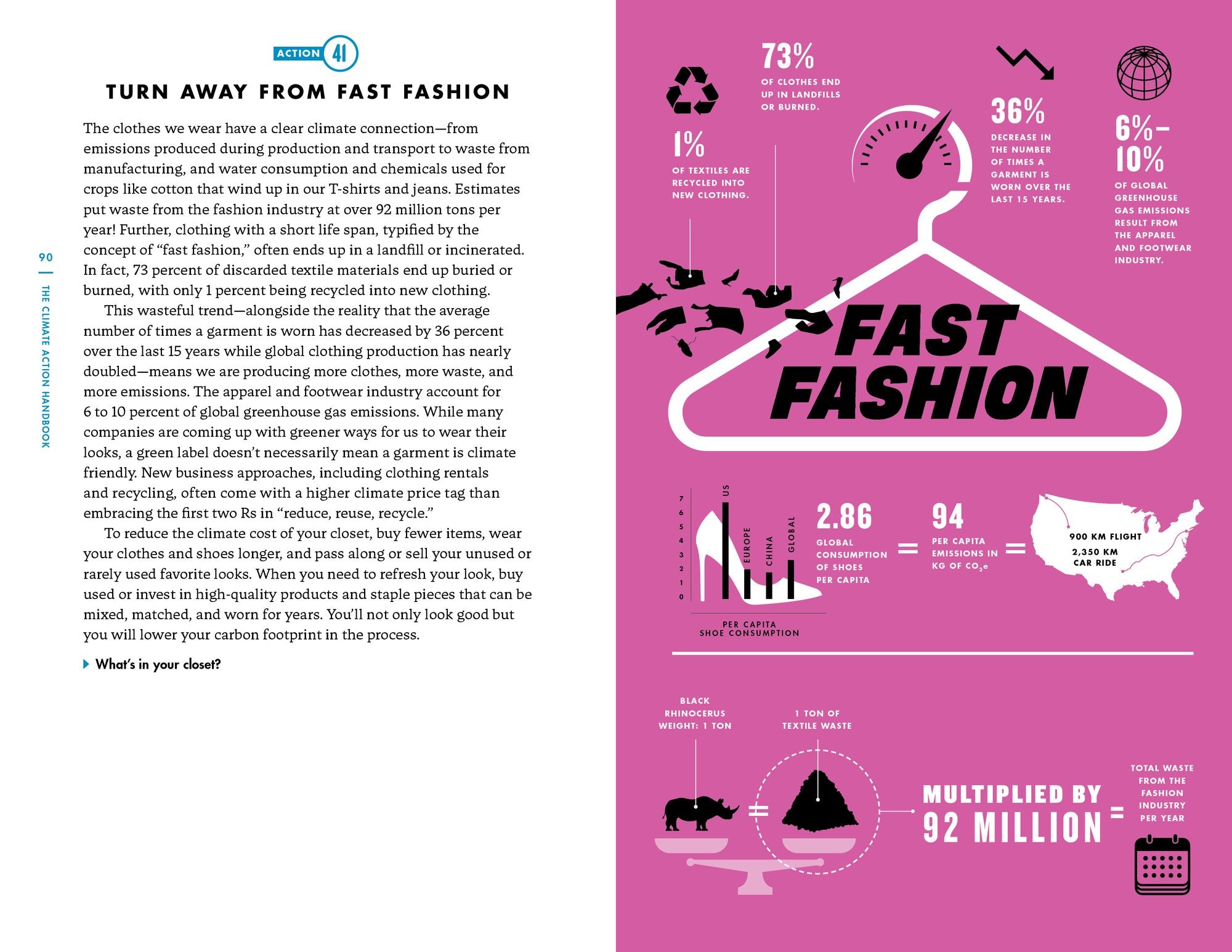 The Climate Action Handbook: A Visual Guide to 100 Climate Solutions for Everyone