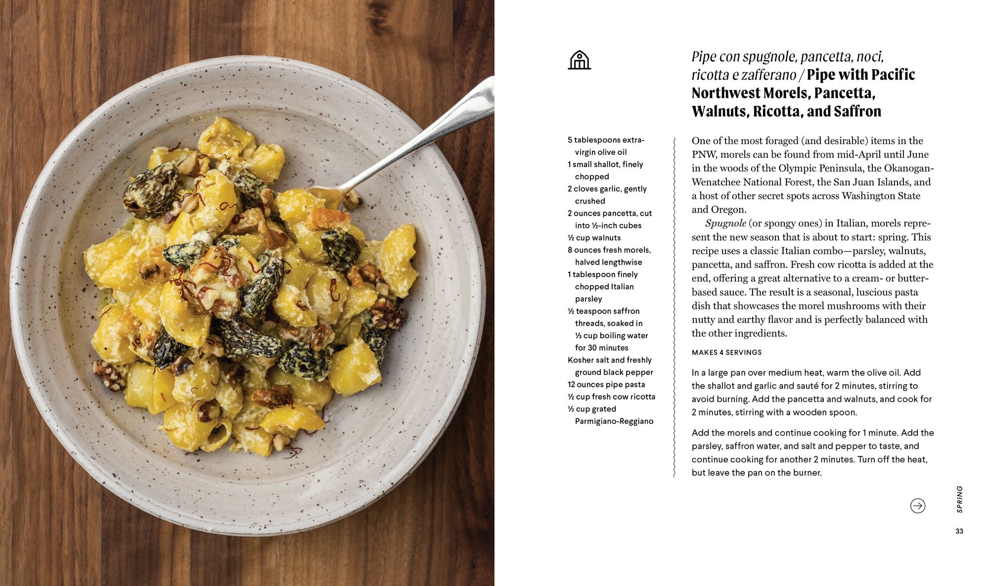 Pasta for All Seasons: Dishes that Celebrate the Flavors of Italy and the Bounty of the Pacific Northwest