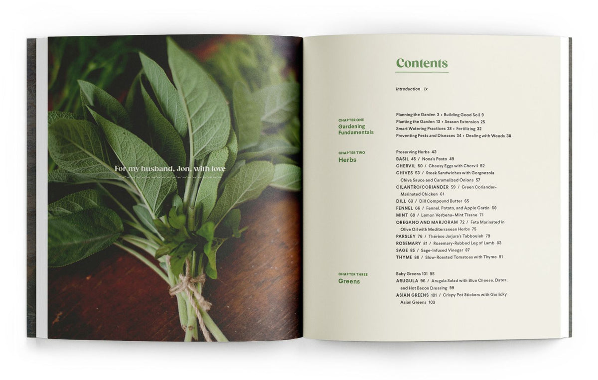 Grow Cook Eat: A Food Lover's Guide to Vegetable Gardening, Including How to Grow 50 Vegetables, Herbs, and Fruits