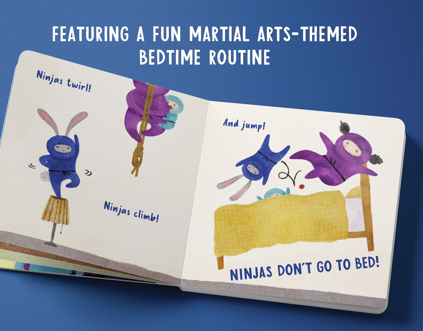 Good Night, Ninjas: A Bedtime Book for Toddlers 1-3