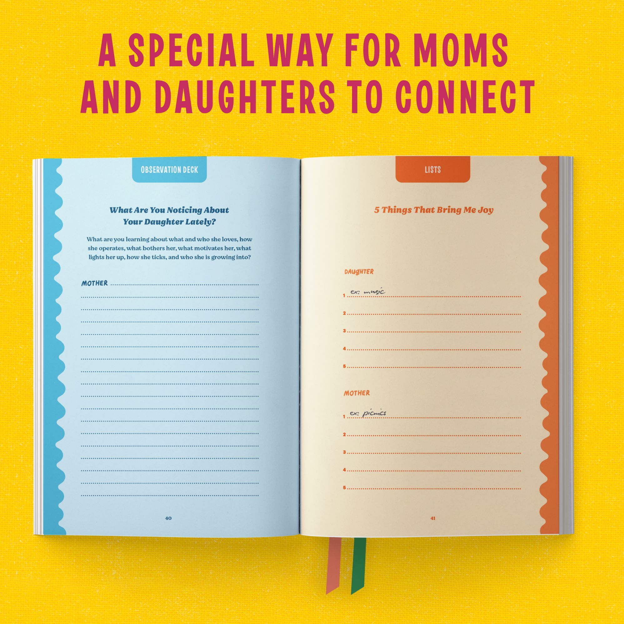 Uniquely Us: Mother & Daughter: A Back-and-Forth Journal for Teen and Tween Girls and Their Moms