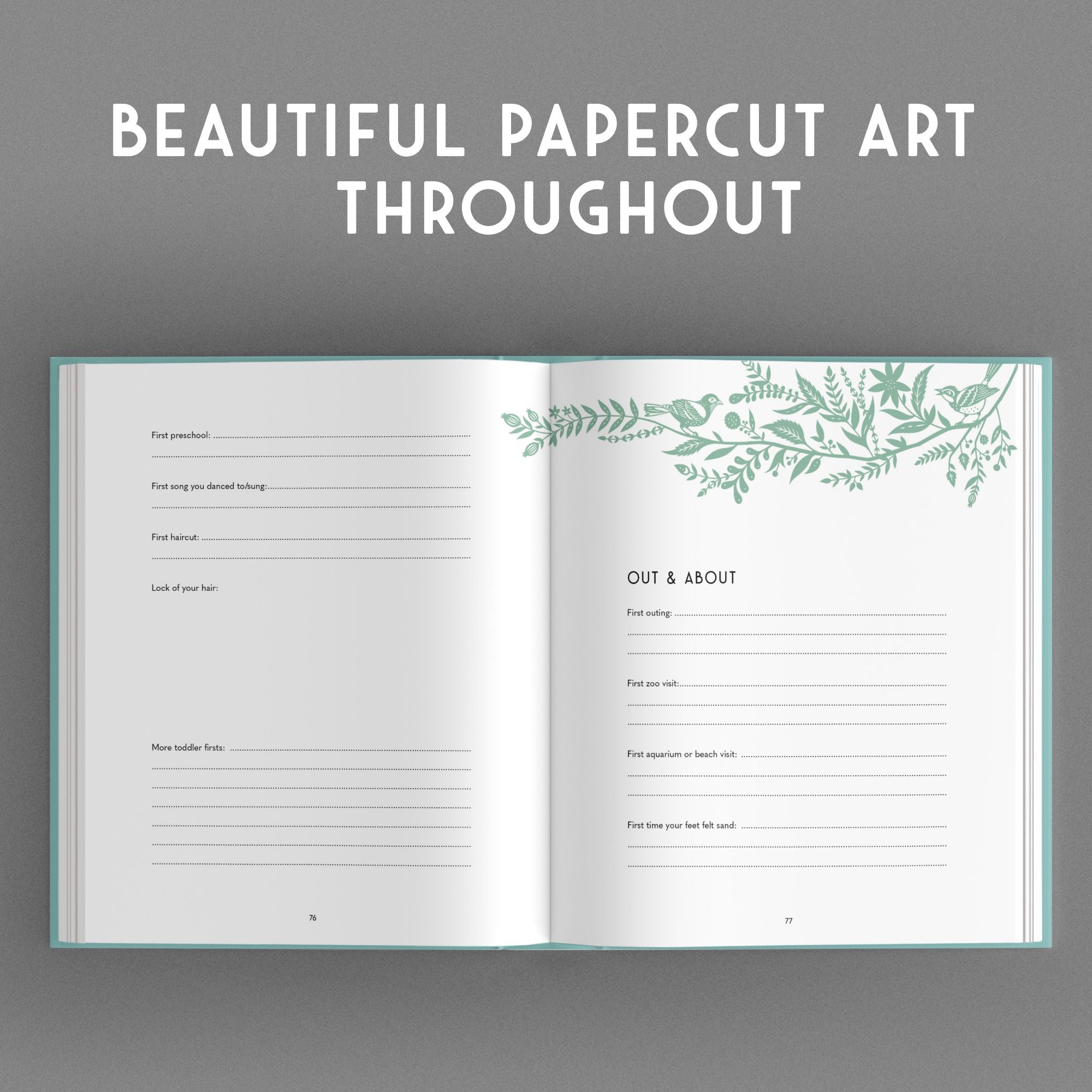 My Baby's Book: A Keepsake Journal for New Moms and Dads to Preserve Memories, Moments & Milestones