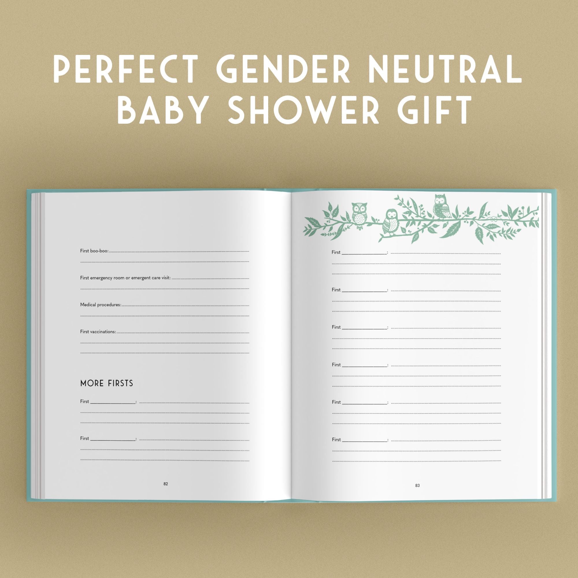 My Baby's Book: A Keepsake Journal for New Moms and Dads to Preserve Memories, Moments & Milestones