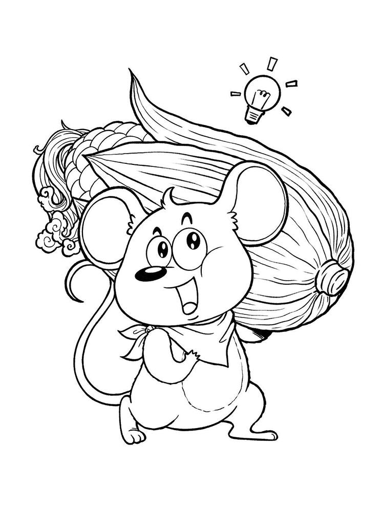 Chinese Zodiac Animals Coloring Book: 36 Prints of Fun and Creativity for Kids