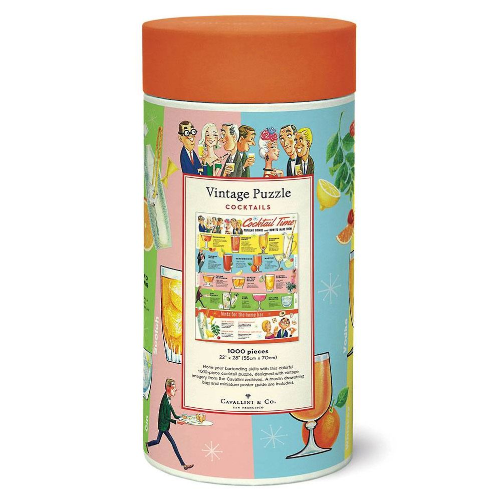 Cocktails 1,000 piece puzzle