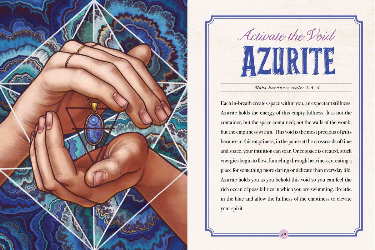 The Illustrated Crystallary: Guidance and Rituals from 36 Magical Gems & Minerals