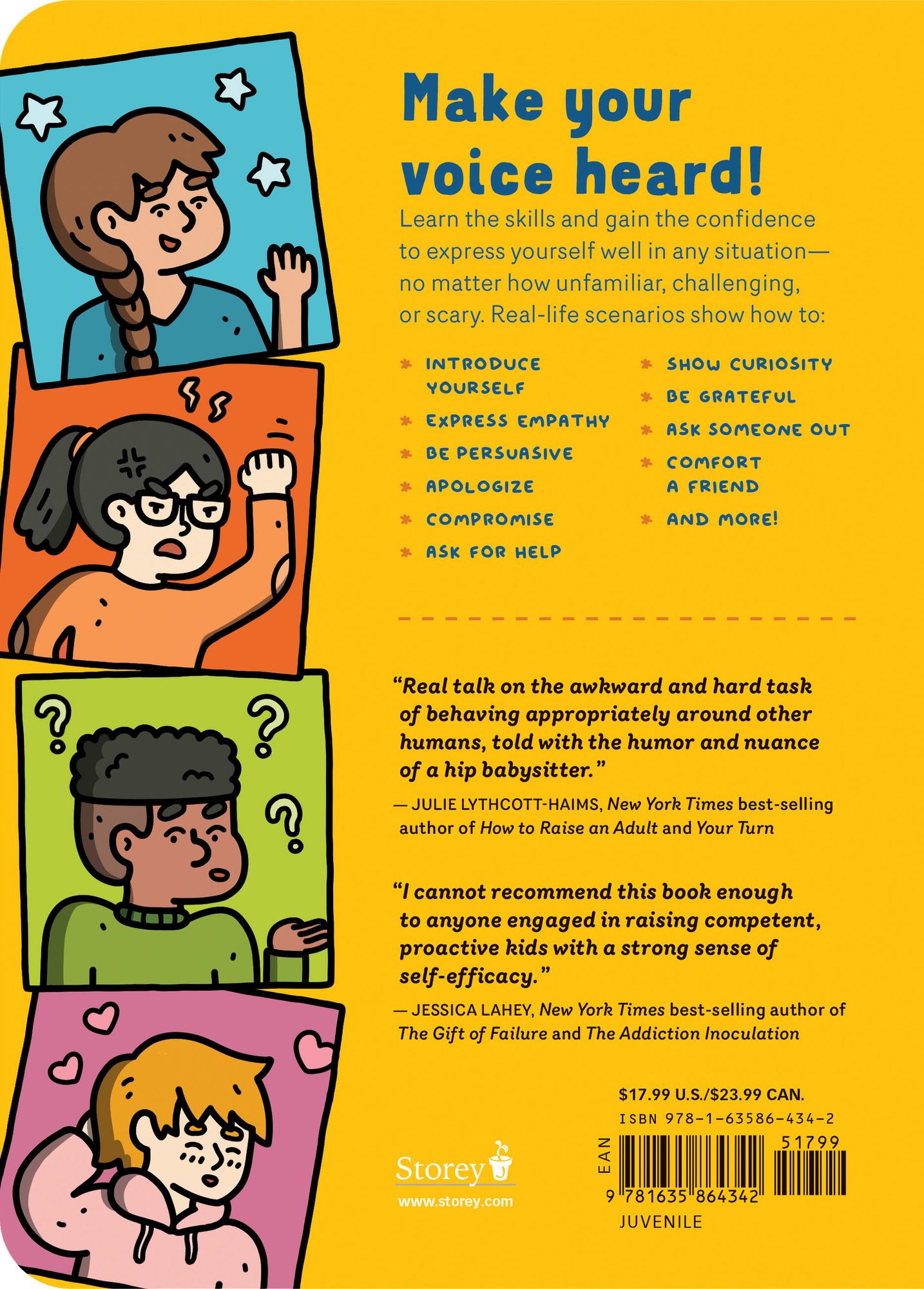 What Can I Say?: A Kid's Guide to Super-Useful Social Skills to Help You Get Along and Express Yourself; Speak Up, Speak Out, Talk about Hard Things, and Be a Good Friend