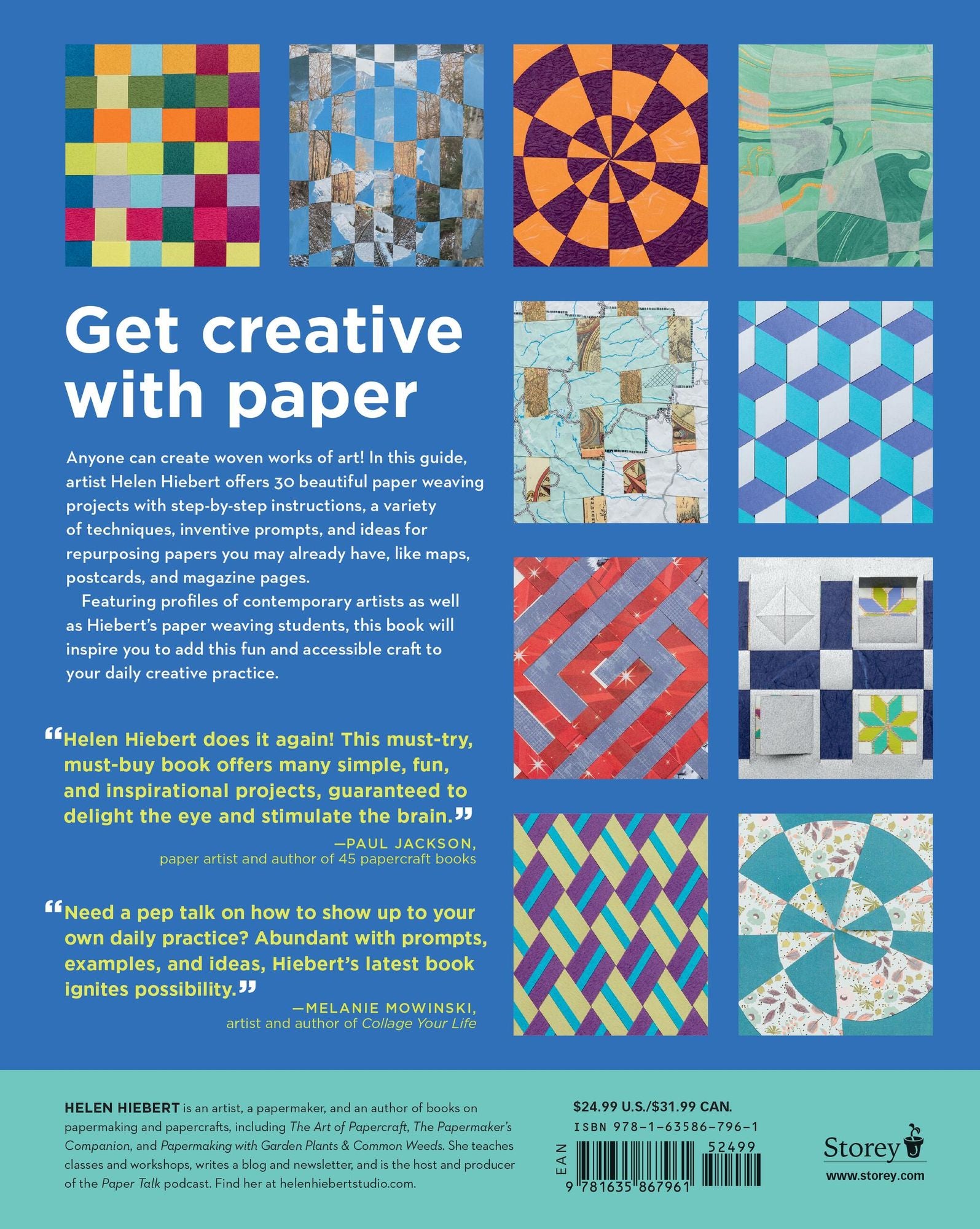 Weaving with Paper: 30 Projects to Expand Your Creativity with Inventive Techniques, Intriguing Prompts, and Inspiring Works of Art