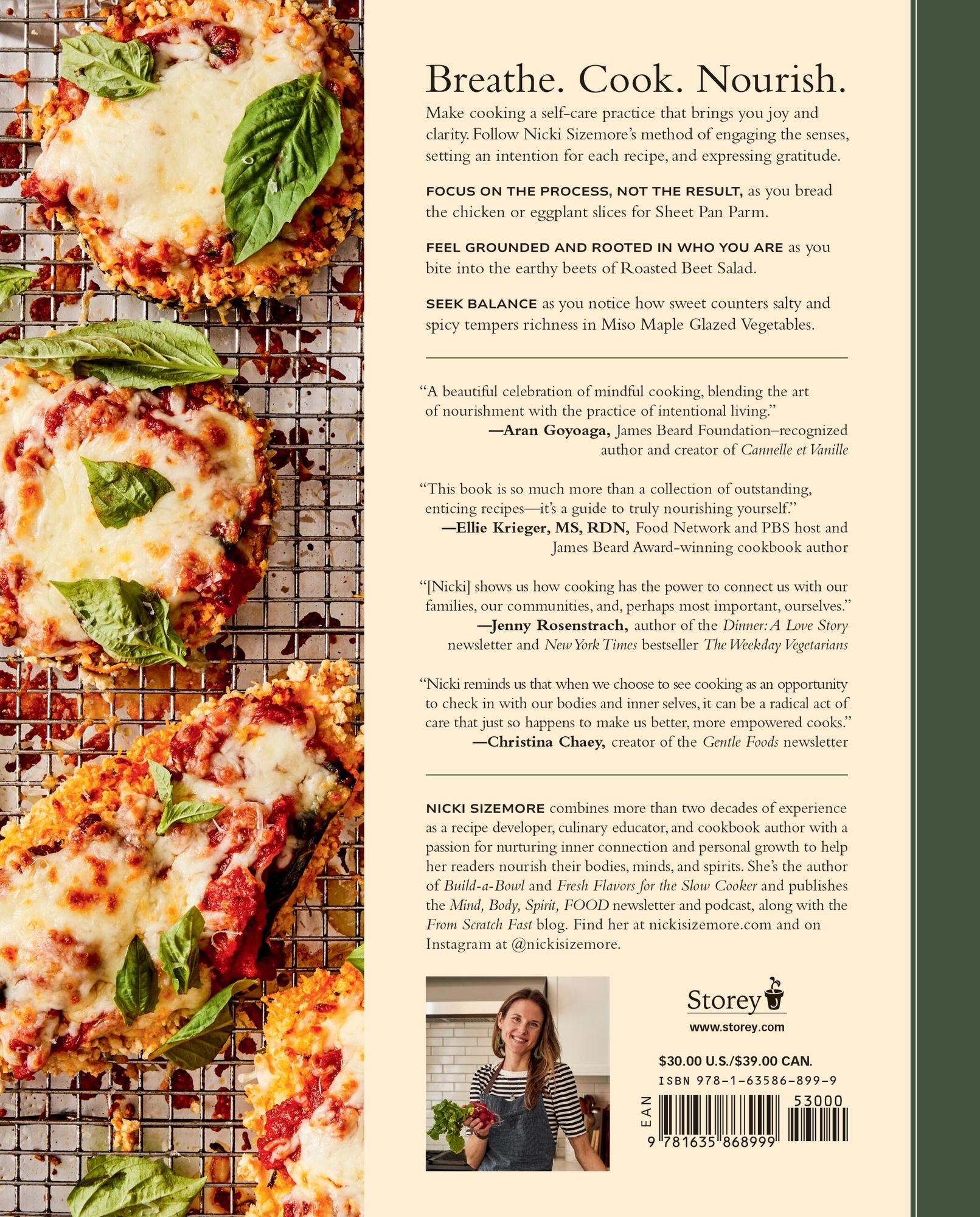 Mind, Body, Spirit, Food: Adaptable Recipes and Grounding Meditations for Preparing Meals with Joy and Intention