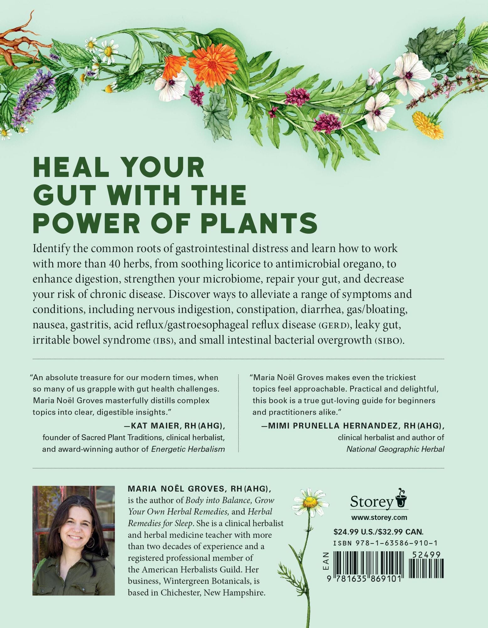 Herbal Gut Health: Natural Therapies to Promote Healthy Digestion, Boost Your Microbiome, and Support Gut Repair