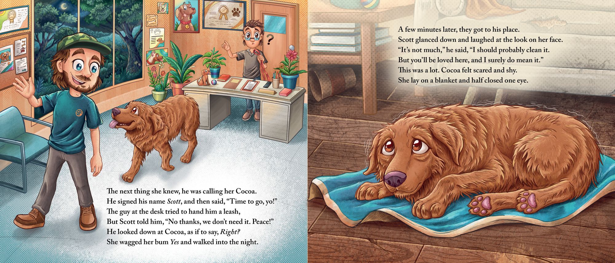 Cocoa the Tour Dog: A Children's Picture Book