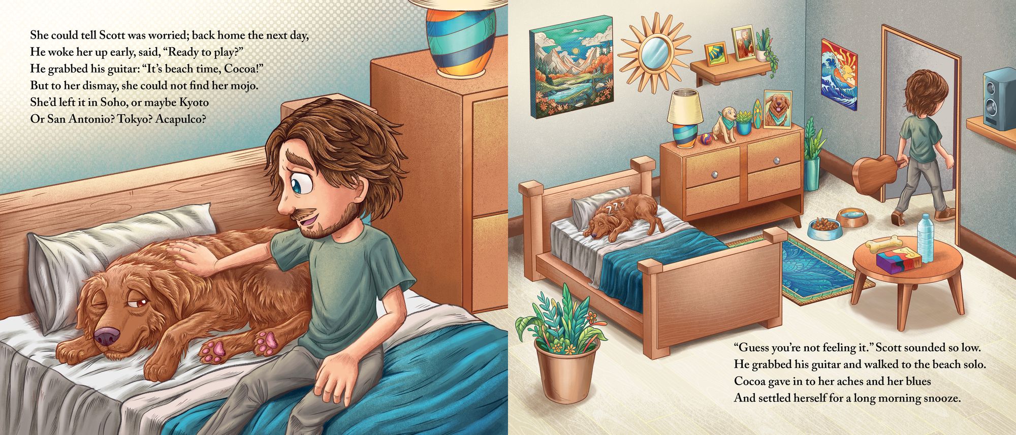 Cocoa the Tour Dog: A Children's Picture Book