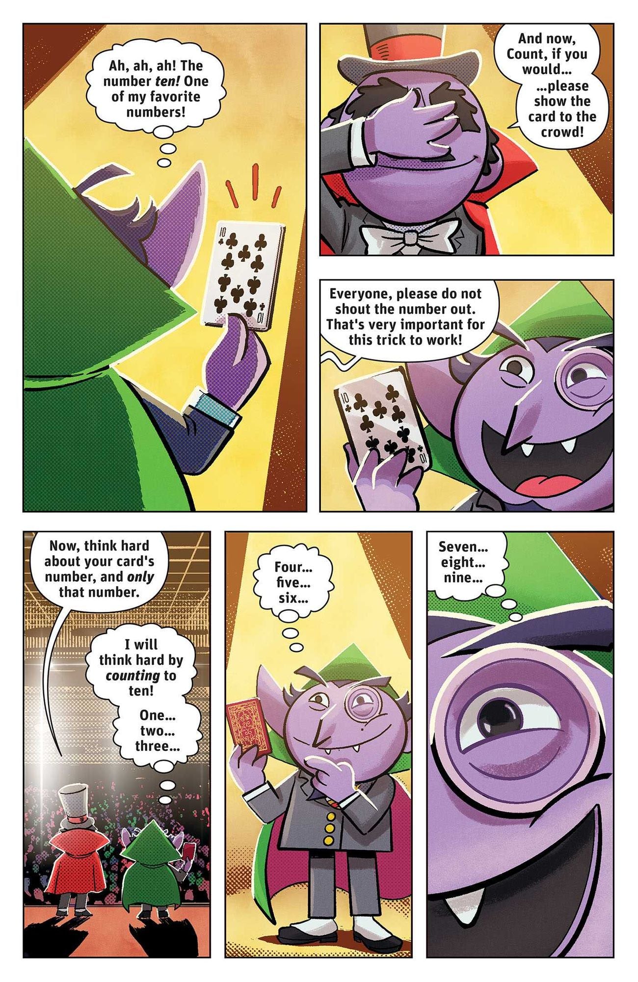 Sesame Street: The Amazing Mumford's Card Trick