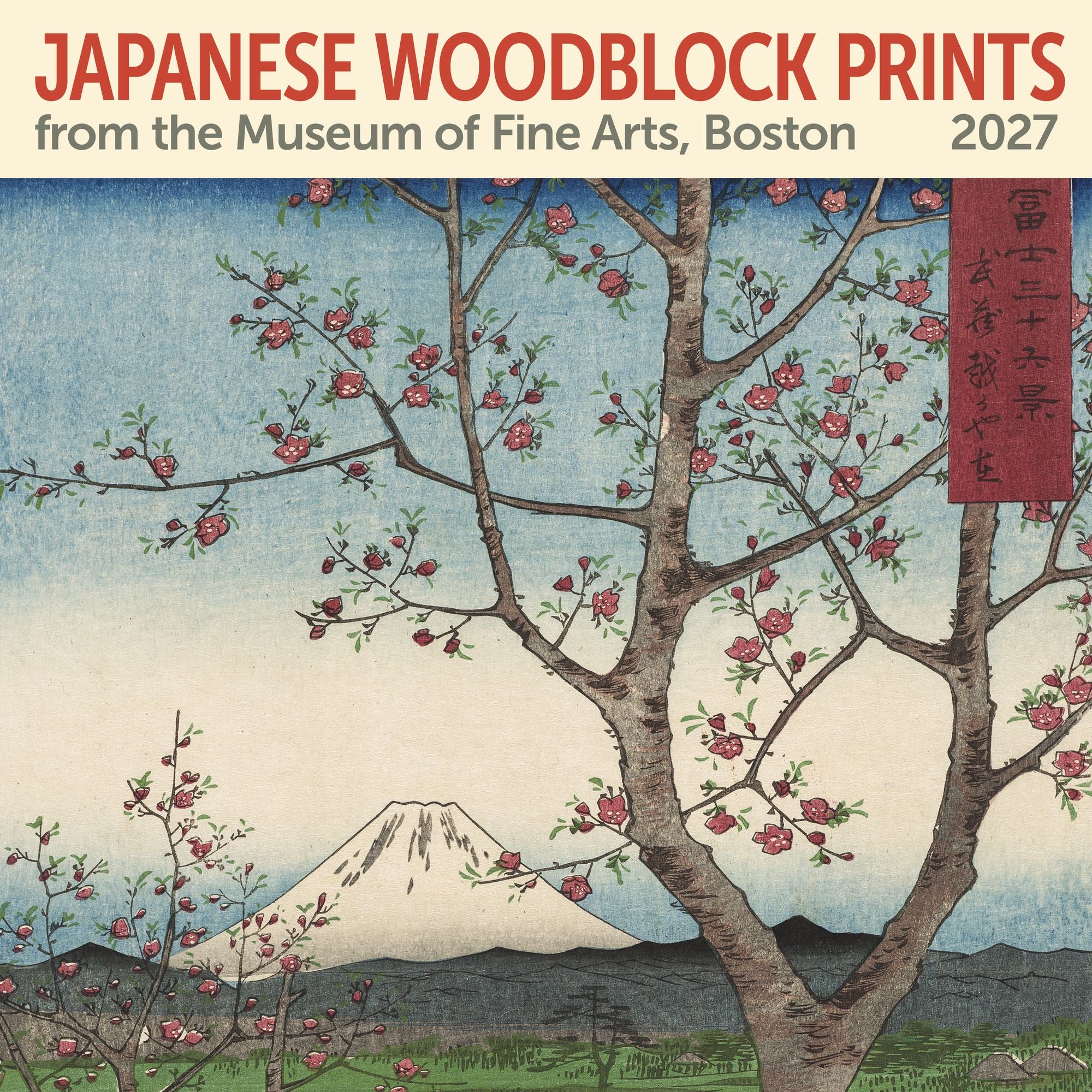 2027 Japanese Woodblocks ¿ MFA Boston Wall Calendar