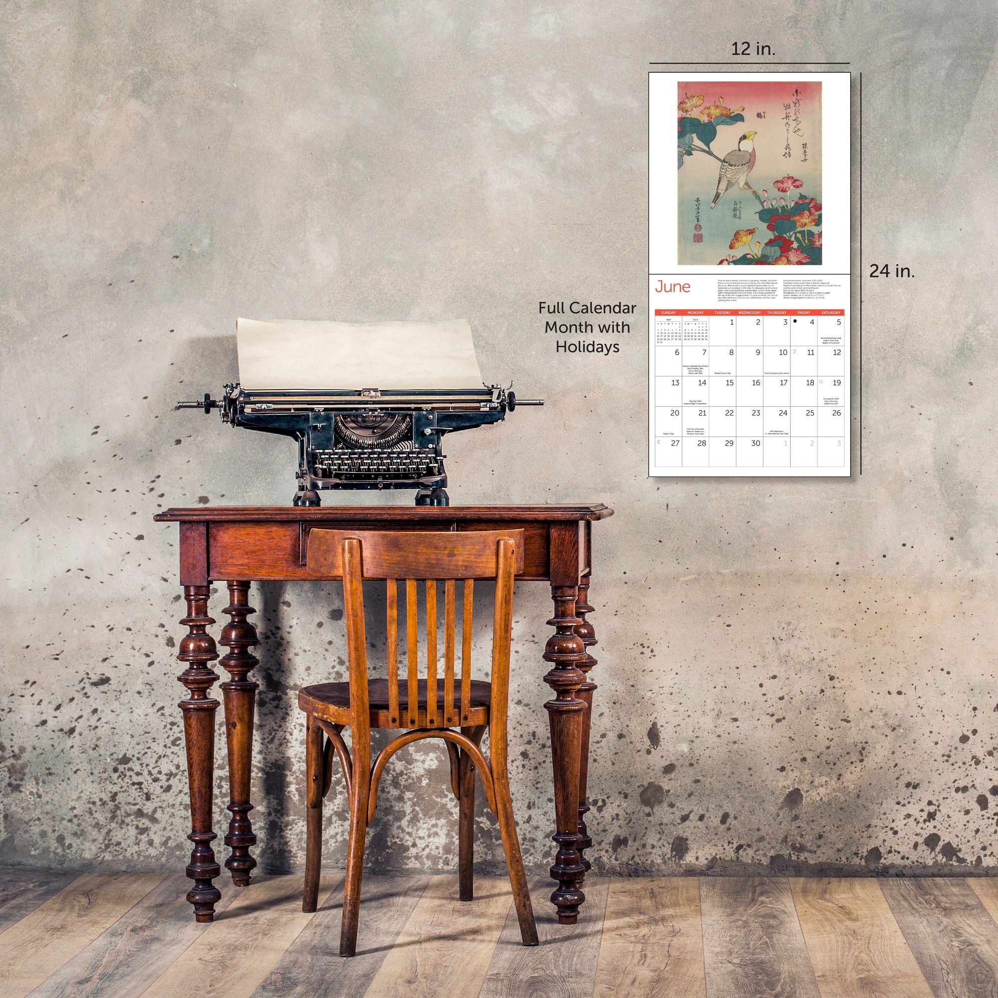 2027 Japanese Woodblocks ¿ MFA Boston Wall Calendar