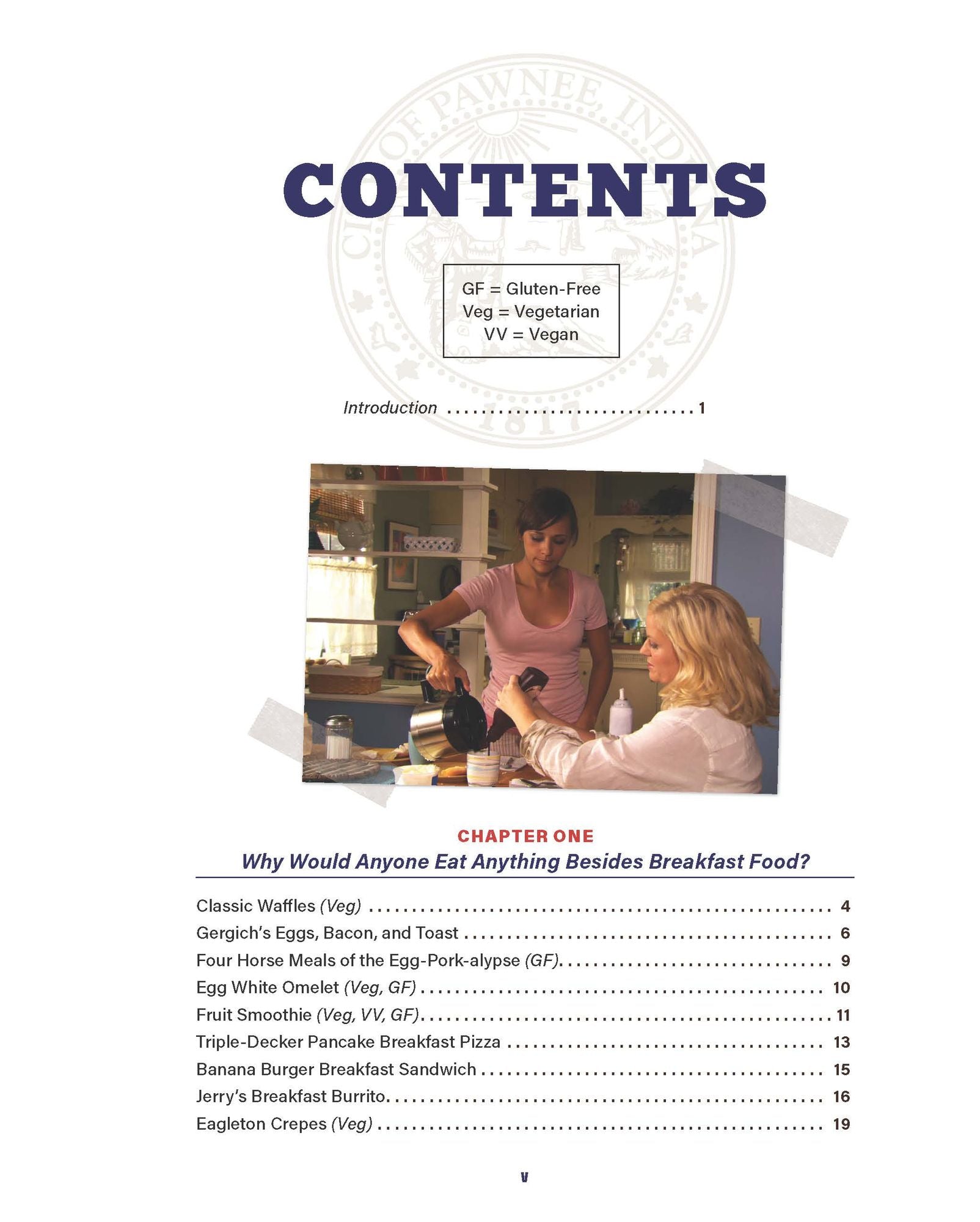 The Parks and Recreation: Official Cookbook