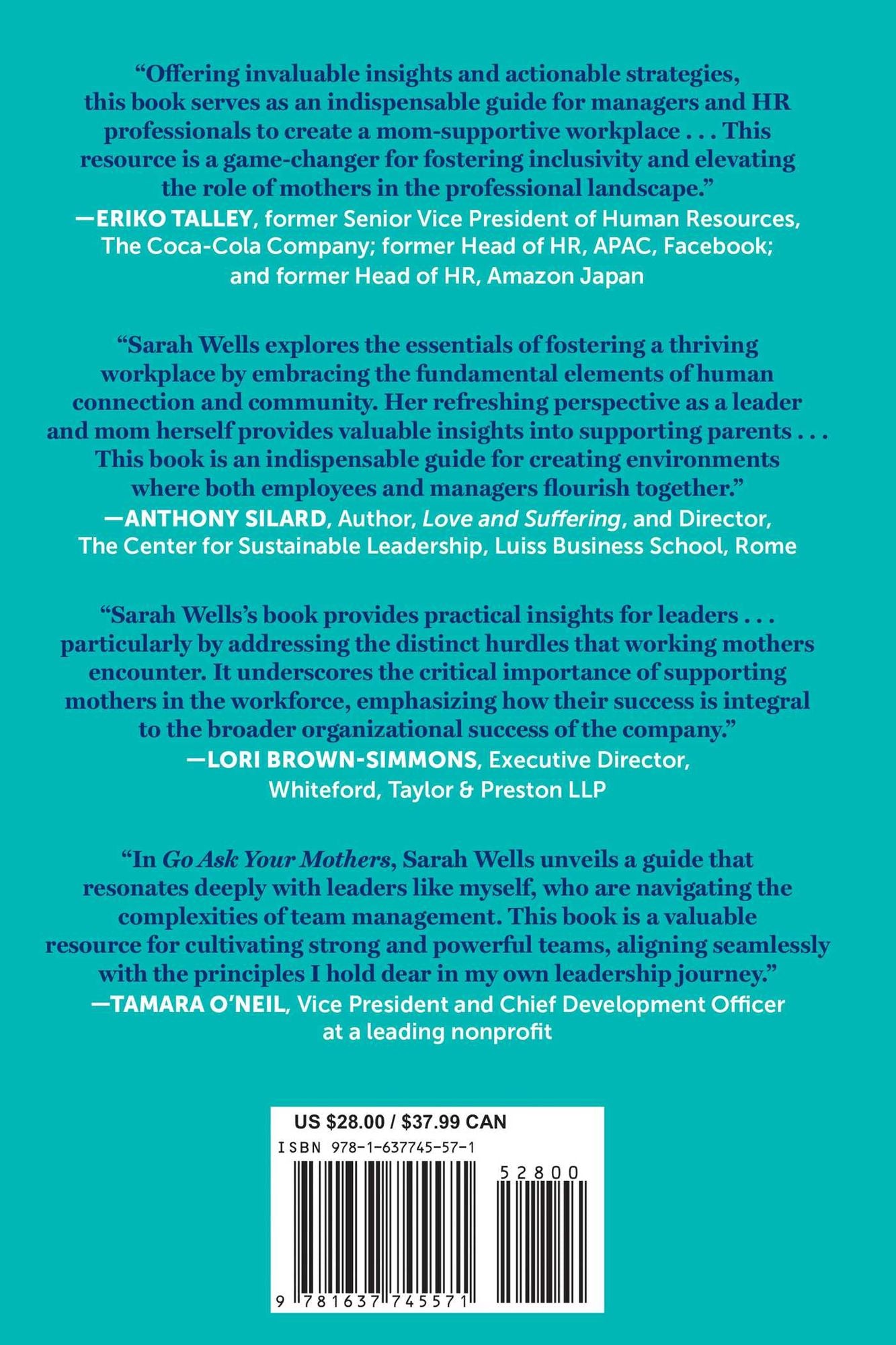 Go Ask Your Mothers: One Simple Step for Managers to Support Working Moms for Team Success