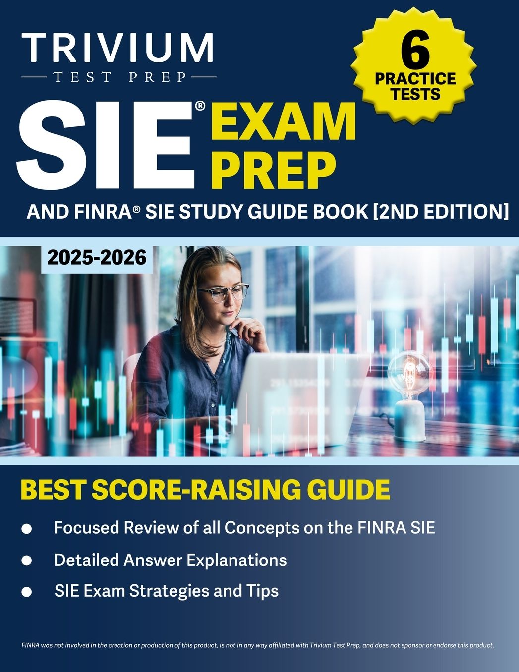 SIE Exam Prep 2025-2026: 6 Practice Tests and FINRA SIE Study Guide Book [2nd Edition]