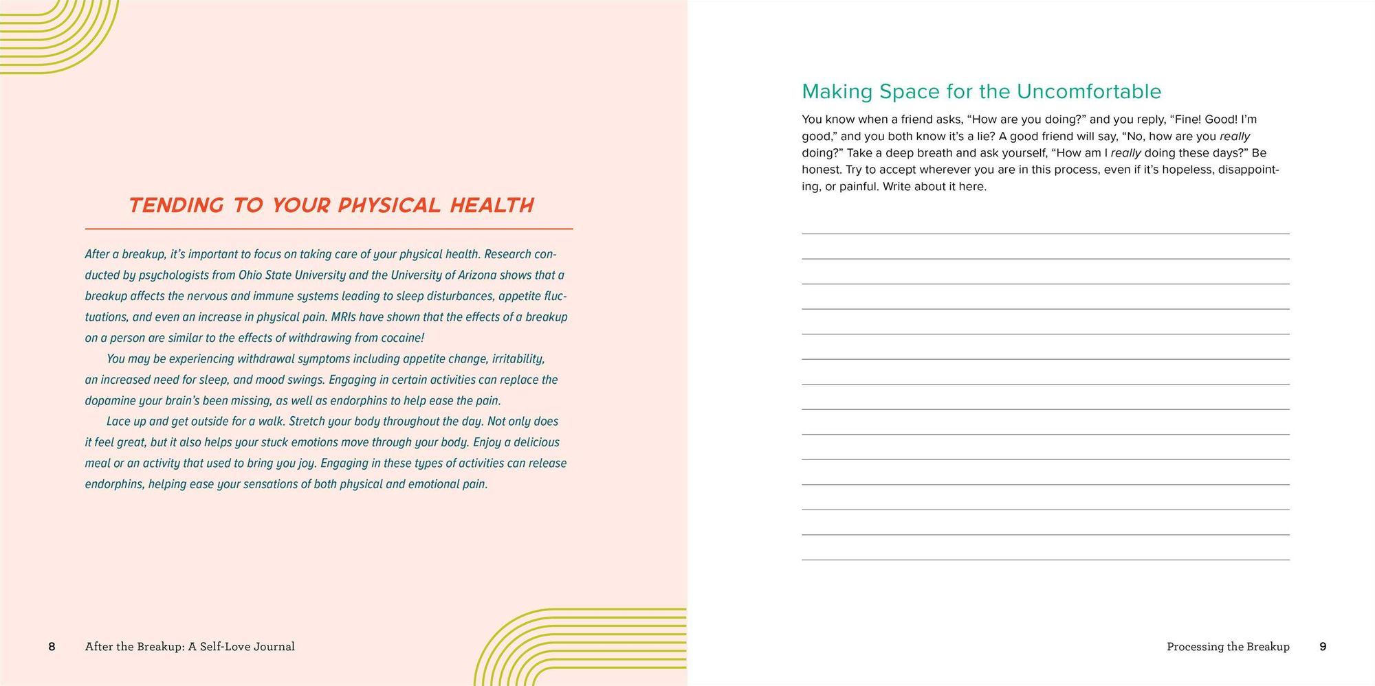 After the Breakup: A Self-Love Journal: Prompts and Practices to Help You Get Over Your Ex