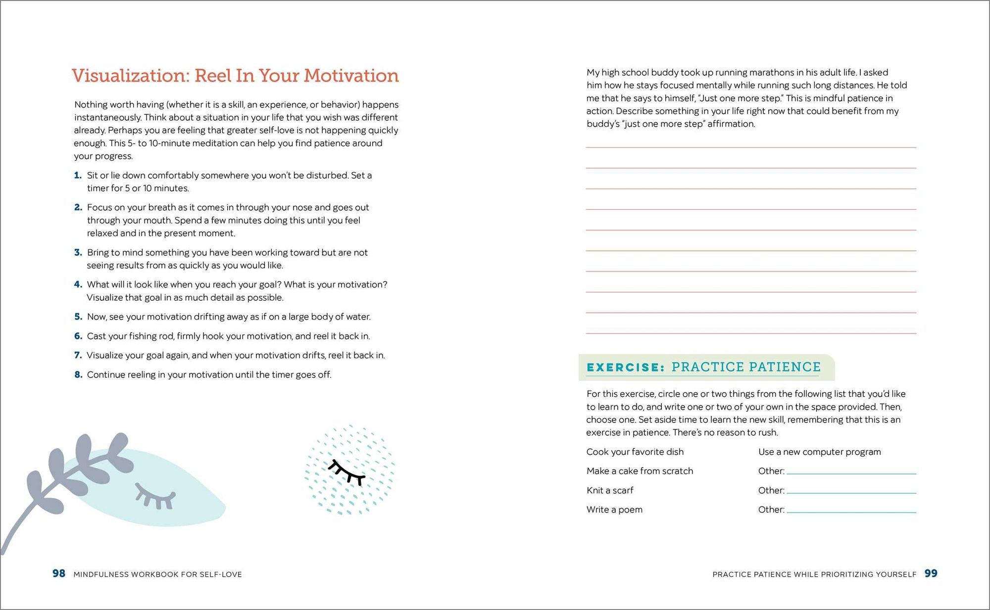Mindfulness Workbook for Self-Love: Compassionate Exercises to Cultivate Your Happiness and Well-Being