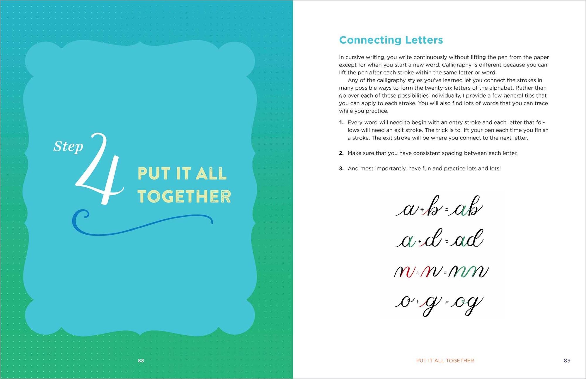 Beginner Calligraphy Workbook for Kids: Easy, Step-by-Step Practice