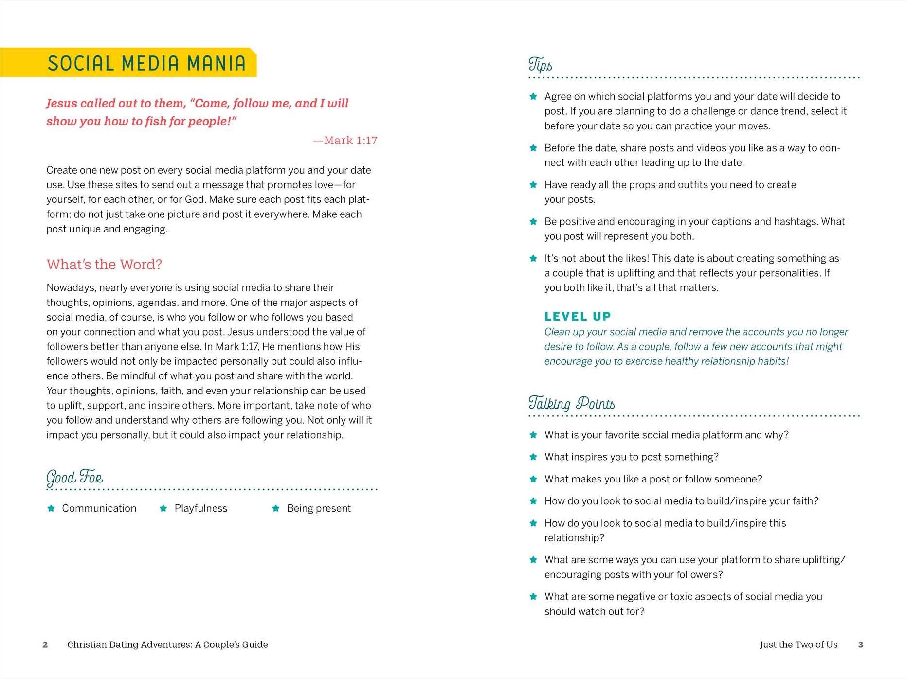 Christian Dating Adventures - A Couple's Guide: 65 Fun, Creative Dates to Connect and Grow