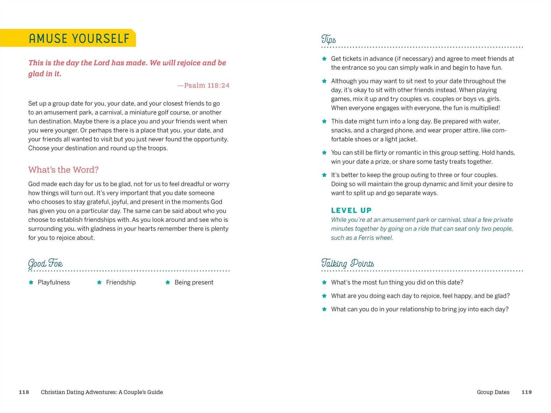 Christian Dating Adventures - A Couple's Guide: 65 Fun, Creative Dates to Connect and Grow