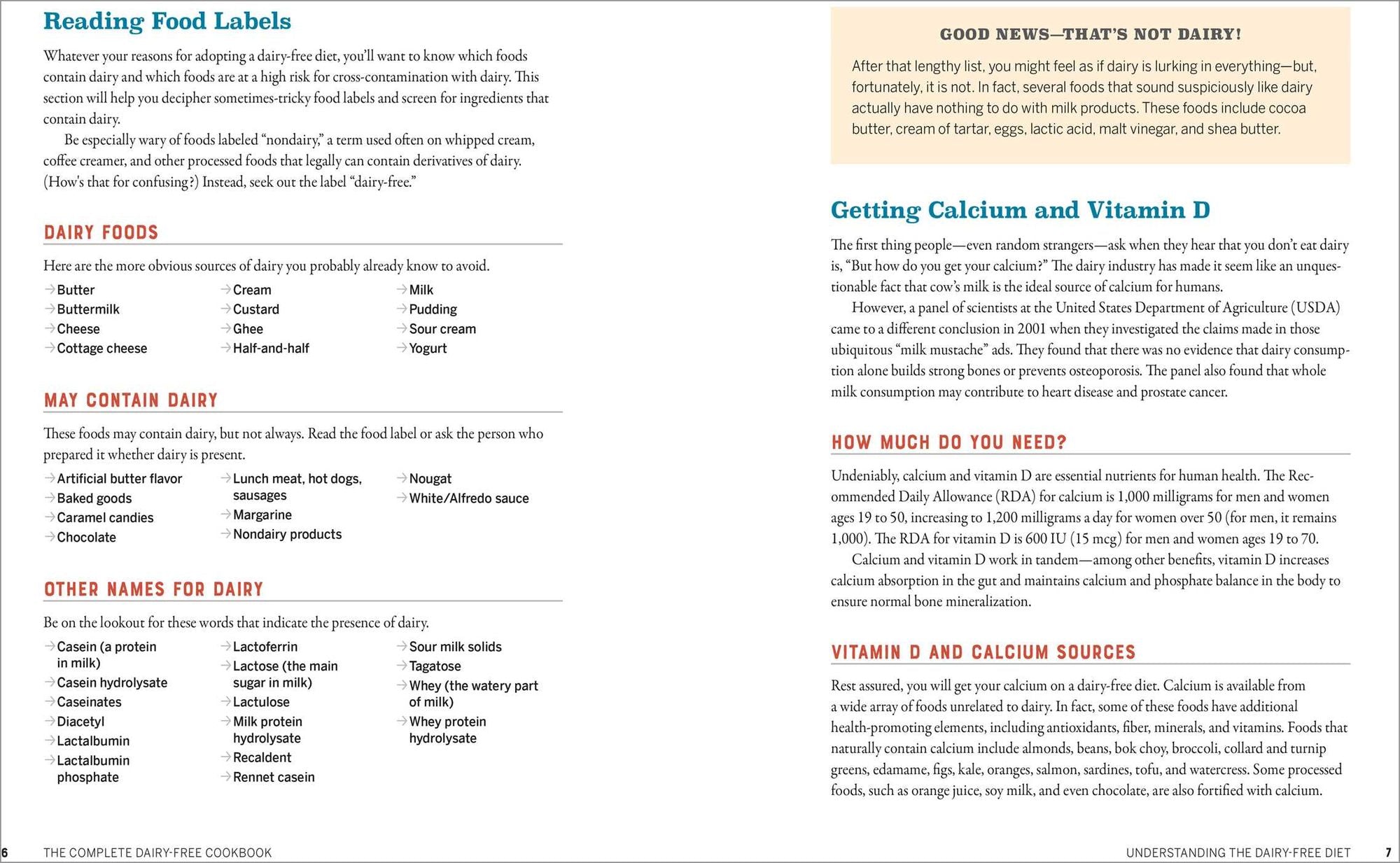 The Complete Dairy-Free Cookbook: 125+ Delicious, Family-Friendly Recipes