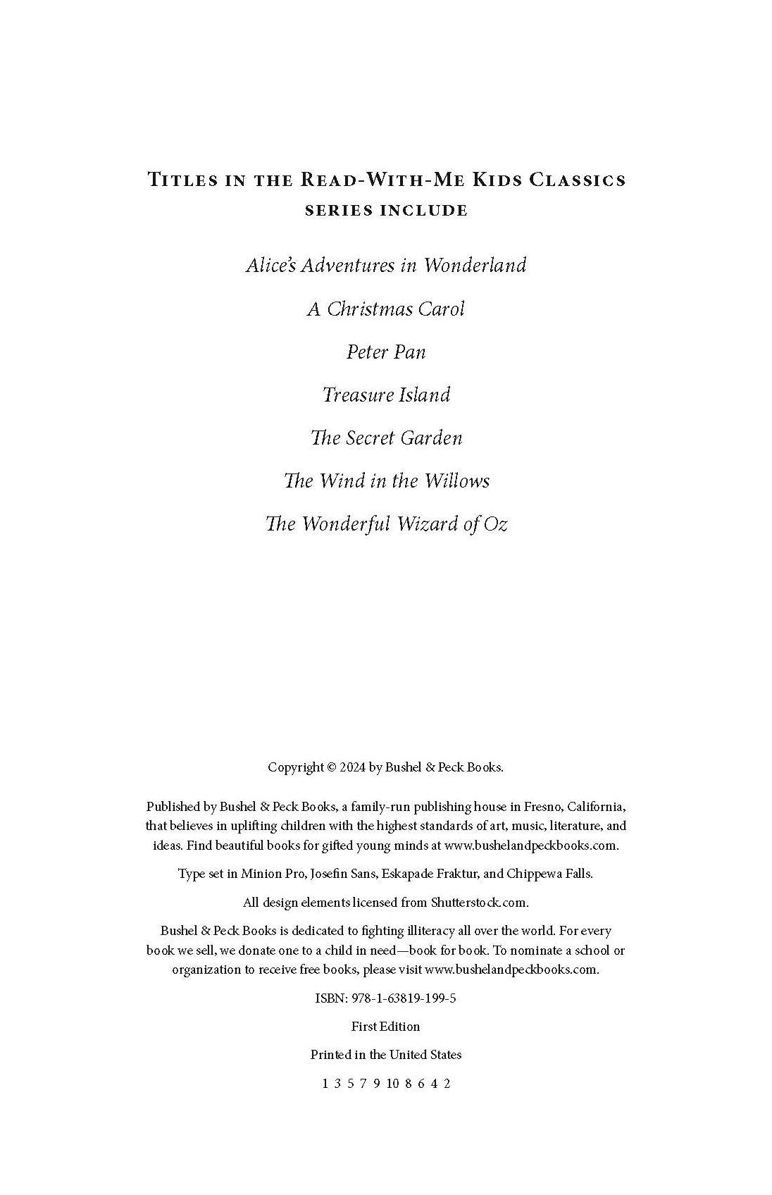 The Wonderful Wizard of Oz: The Read-With-Me Edition: The Unabridged Story in 20-Minute Reading Sections with Comprehension Questions, Discussion Prompts, Definitions, and More!