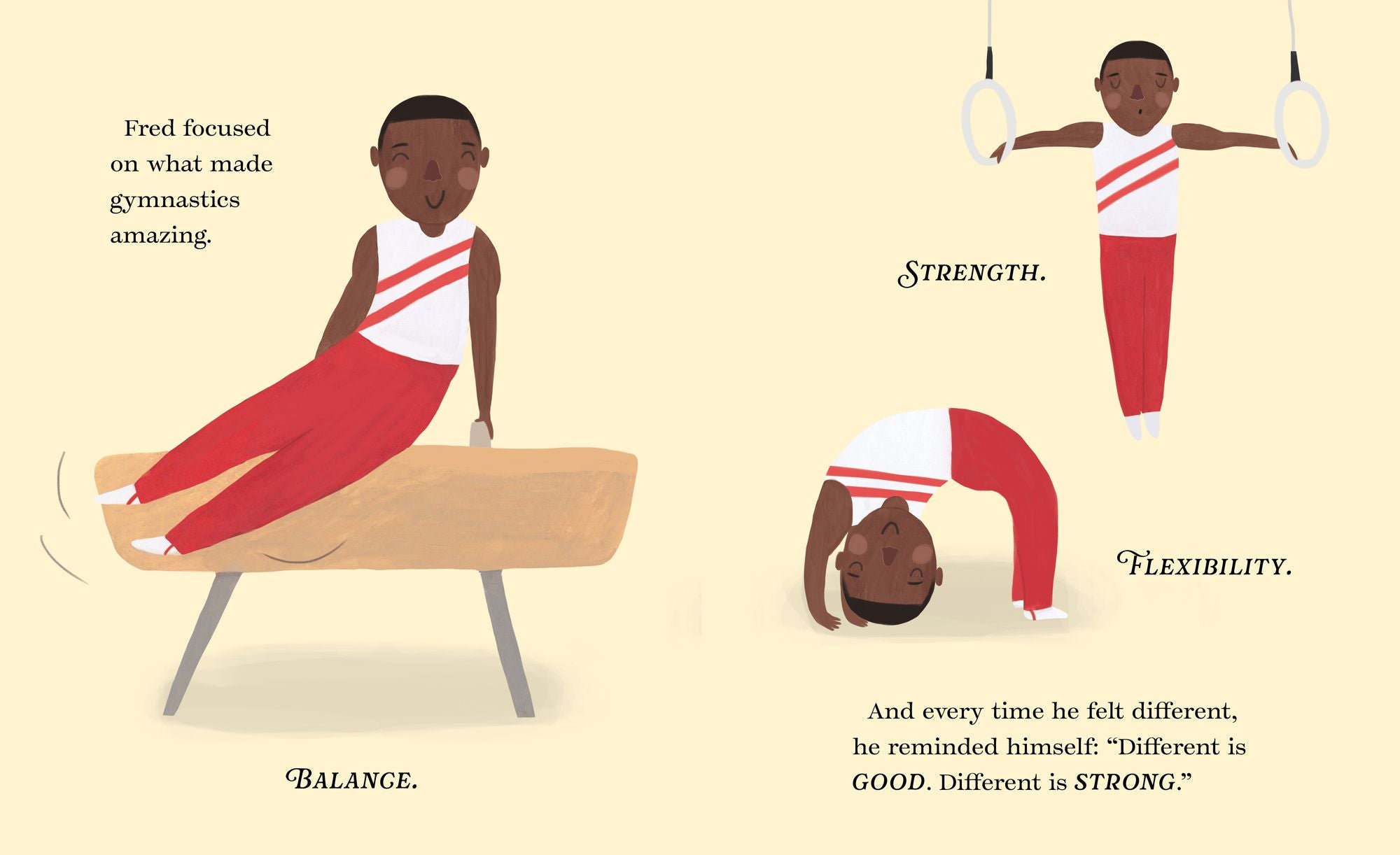 Fred Flips!: How One Gymnast Realized that Differences Can Become Strengths