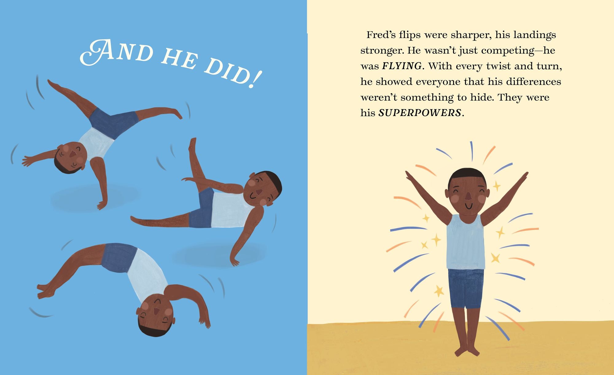 Fred Flips!: How One Gymnast Realized that Differences Can Become Strengths