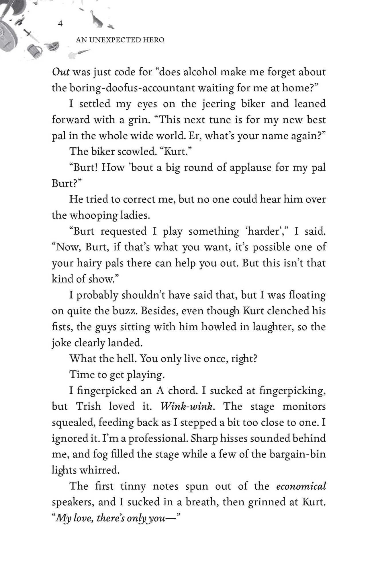 An Unexpected Hero (Light Novel) Vol. 1