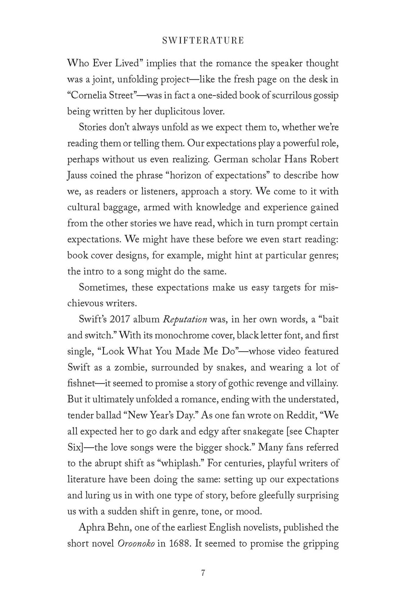 Swifterature: A Love Story: English Literature and Taylor Swift