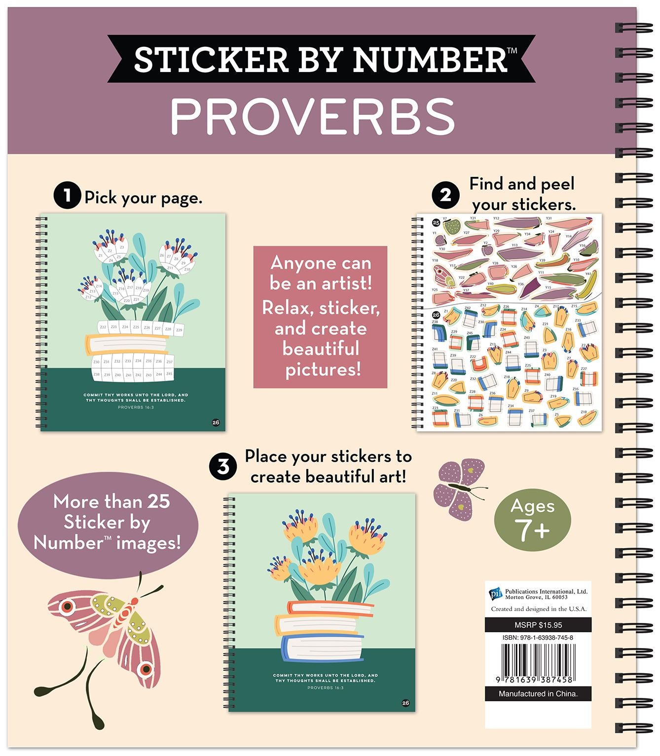 Sticker By Number Proverbs