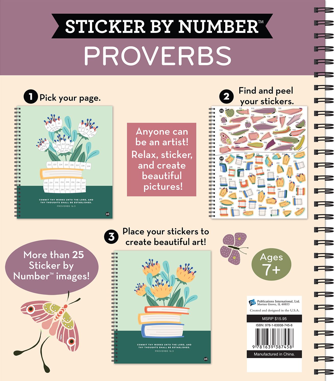 Sticker By Number Proverbs