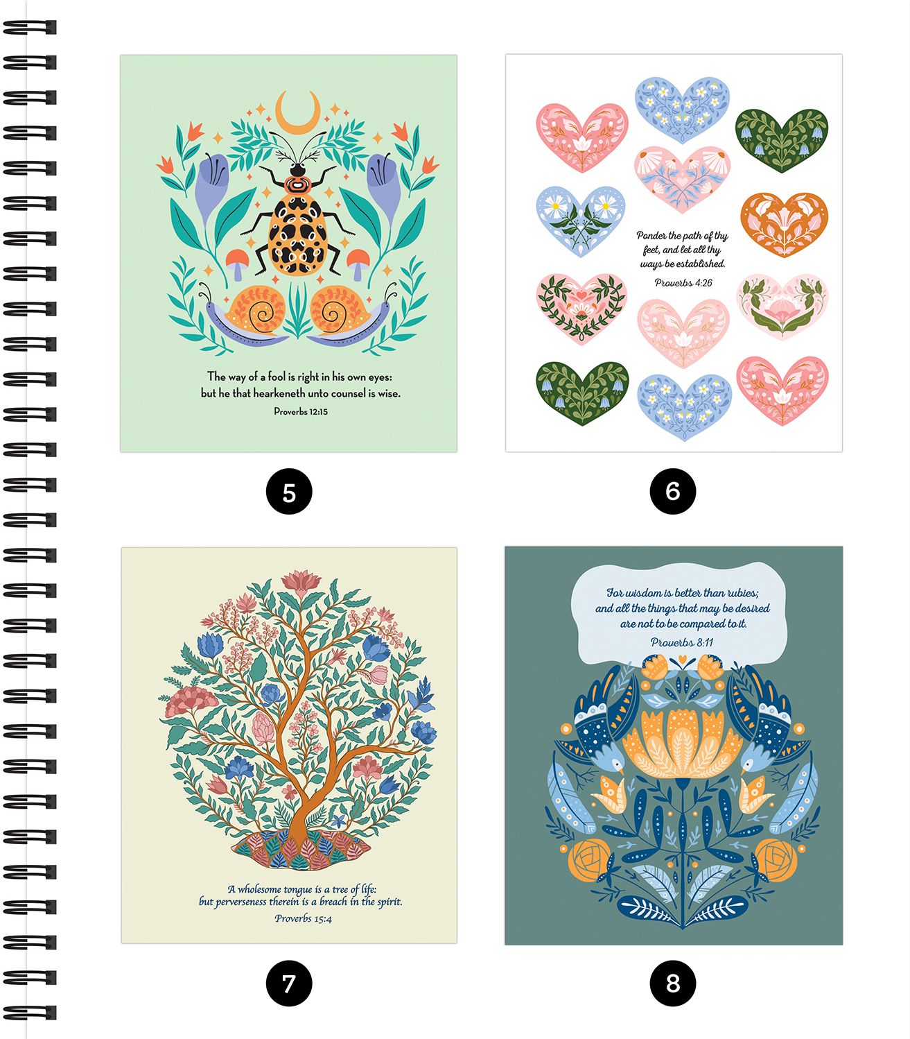 Sticker By Number Proverbs