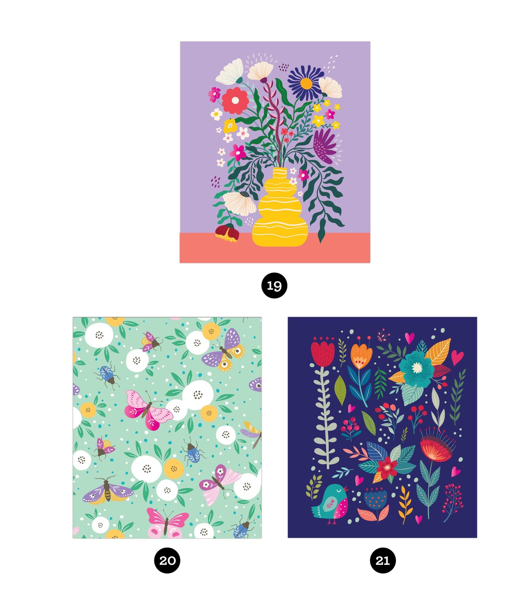 Sticker By Number Blooms