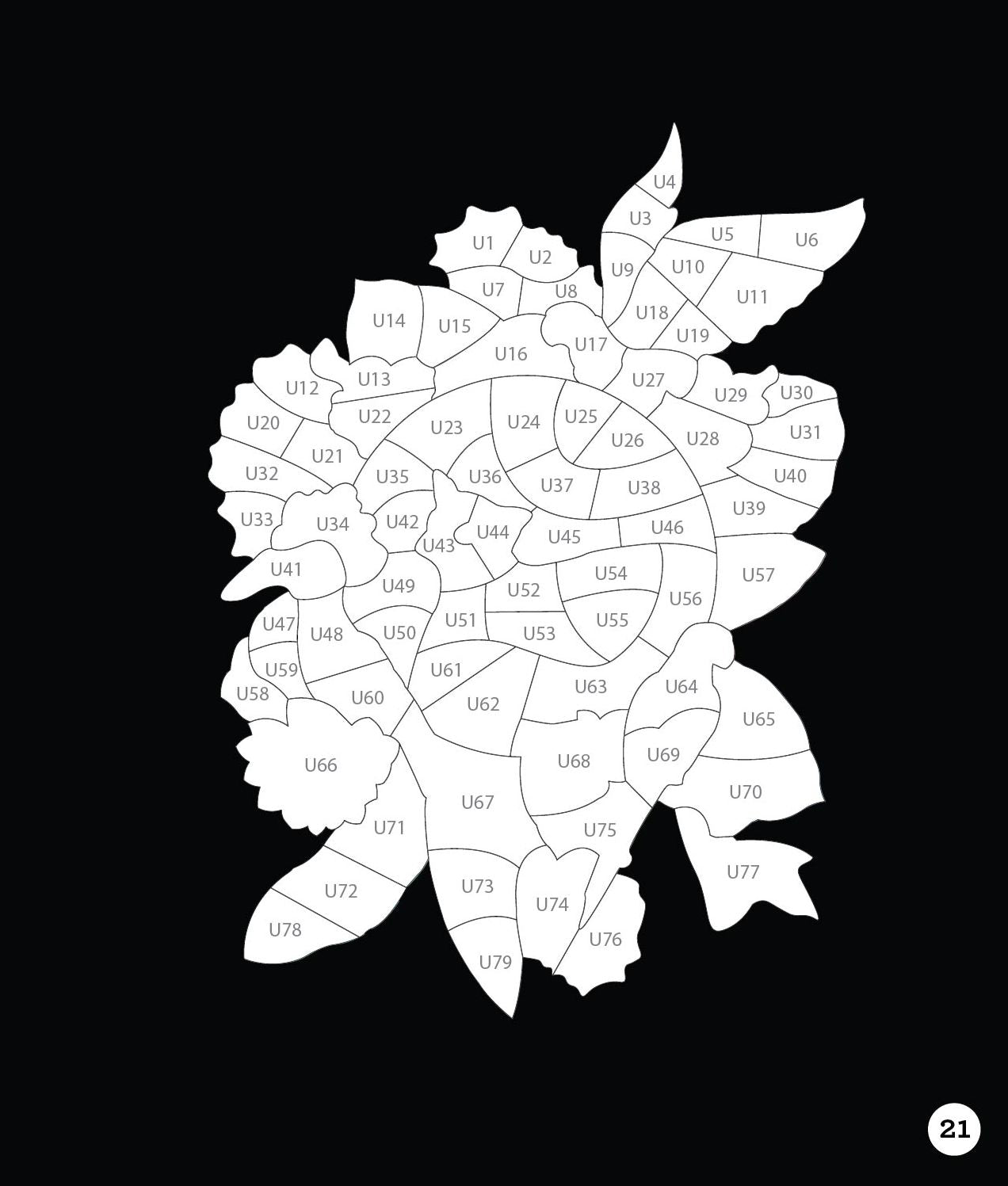 Sticker By Number Neon Jungle