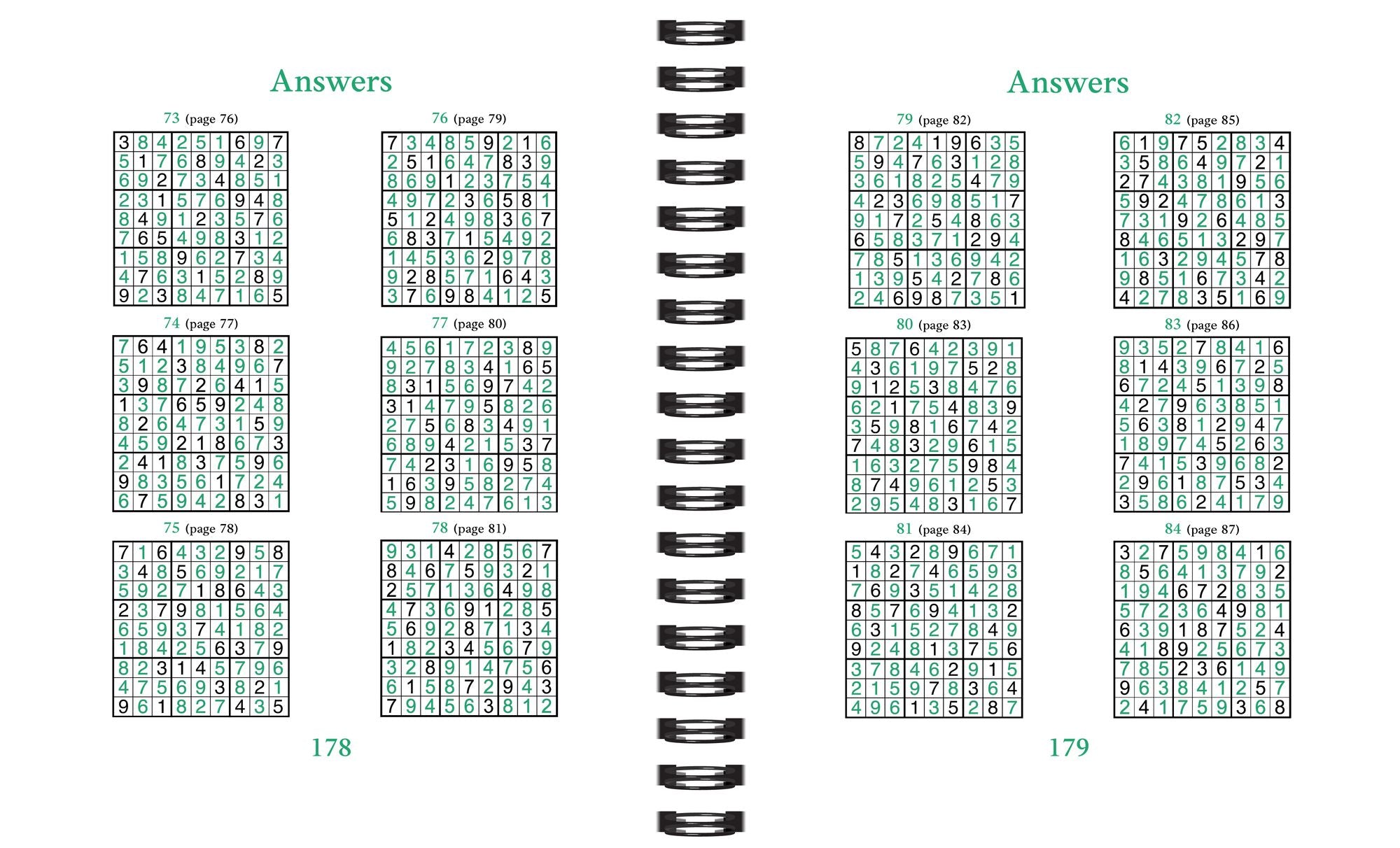 Brain Games Relax and Solve Sudoku
