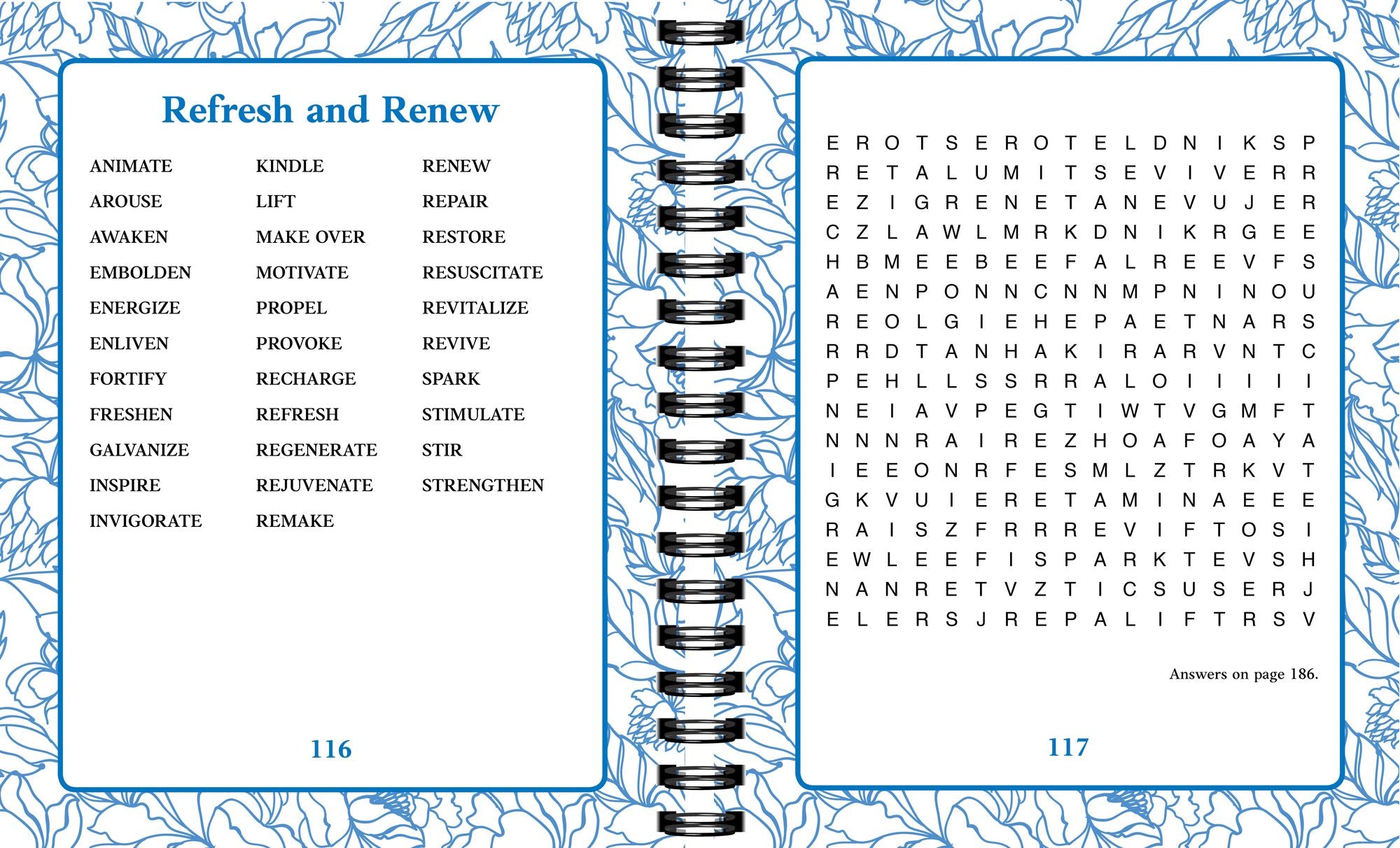 Brain Games Relax and Solve Word Search