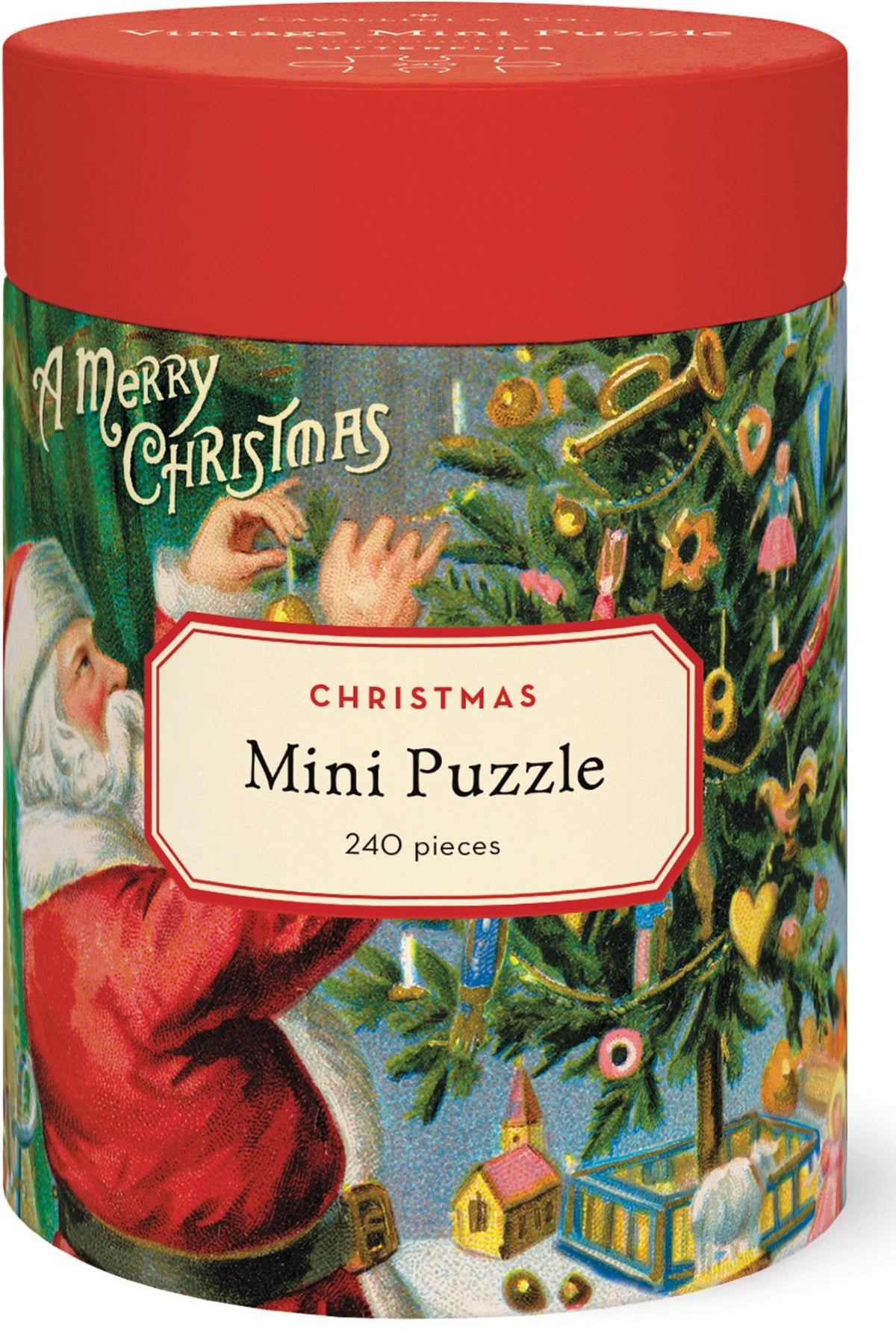 Christmas Santa Mini Puzzle 240 Pc