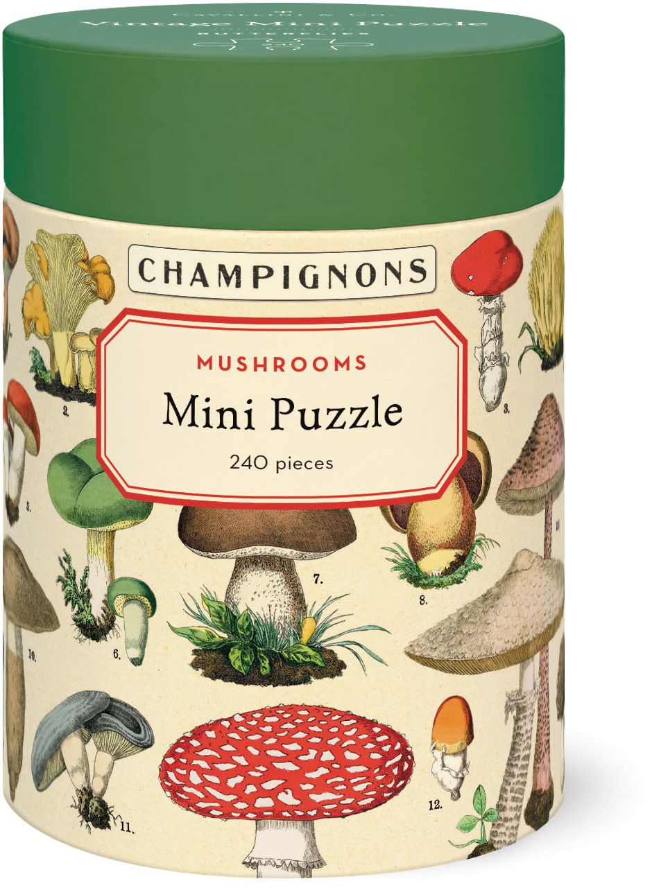 Mushrooms 240 Piece Mini Puzzle