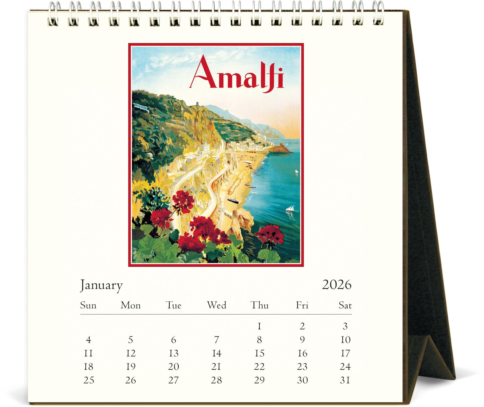 2026 Cavallini Italia Desk Calendar